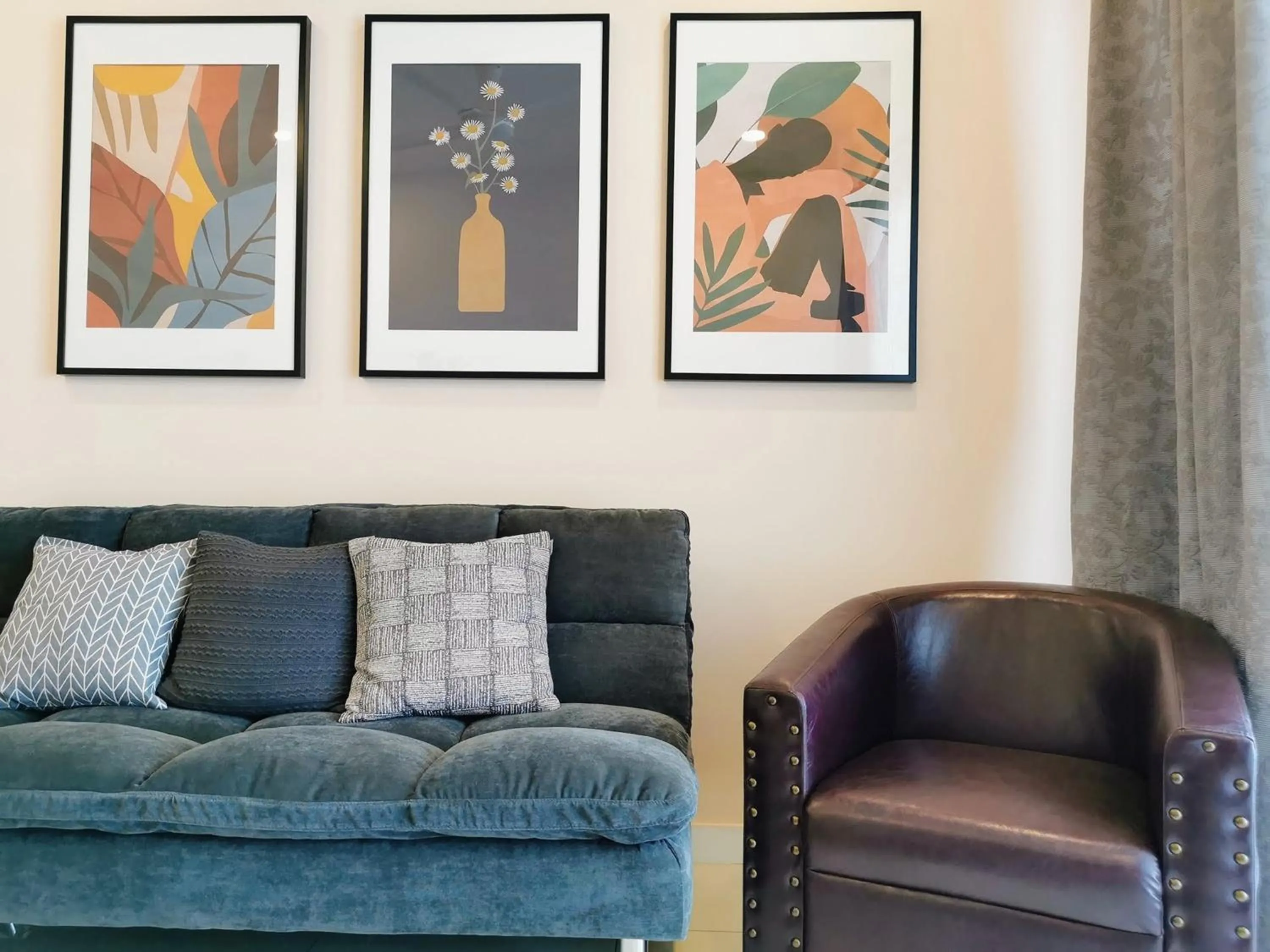 Living room in Skypod Residence Puchong