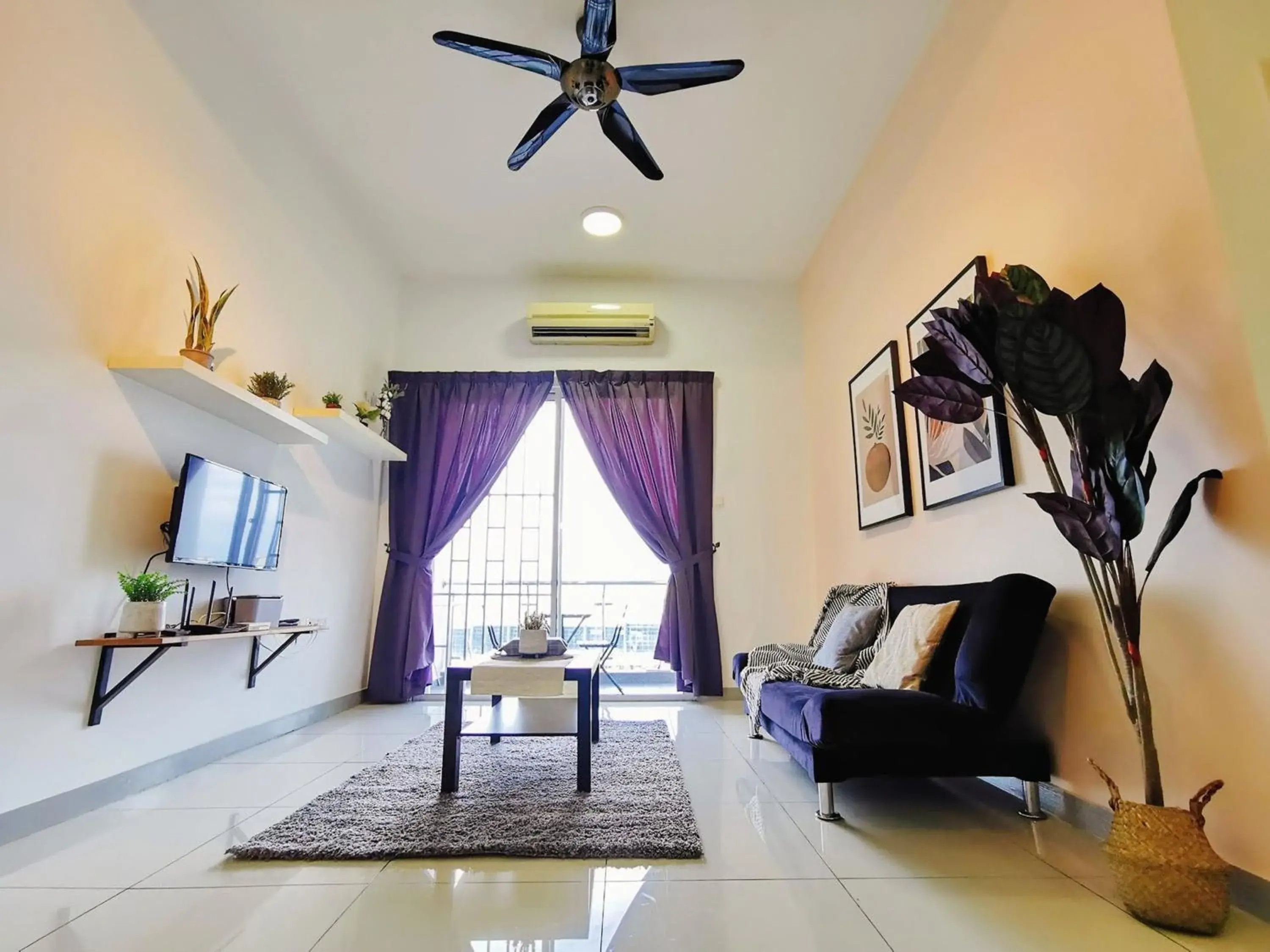 Living room in Skypod Residence Puchong Living room in Skypod Residence Puchong