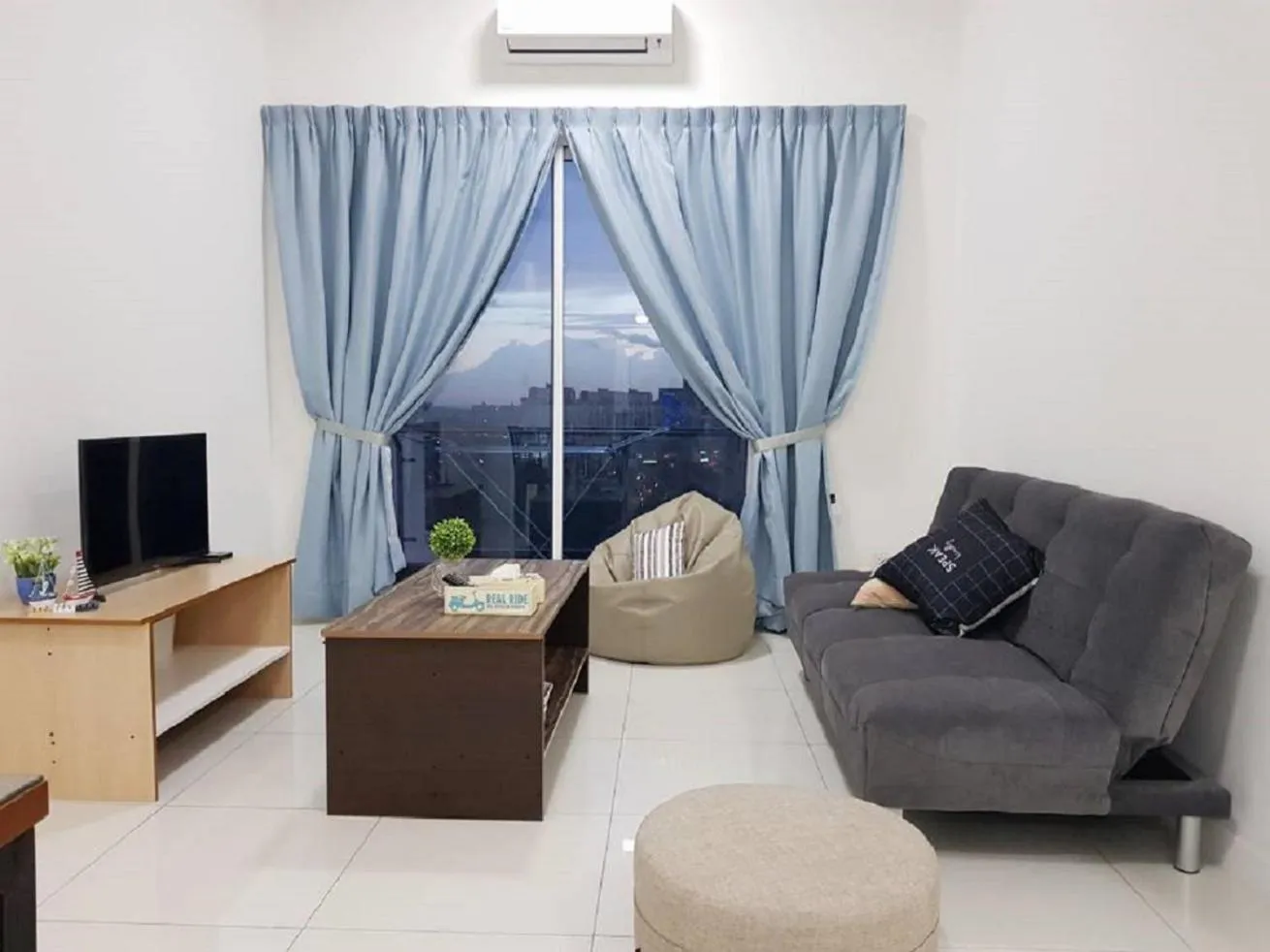 Living room in Skypod Residence Puchong