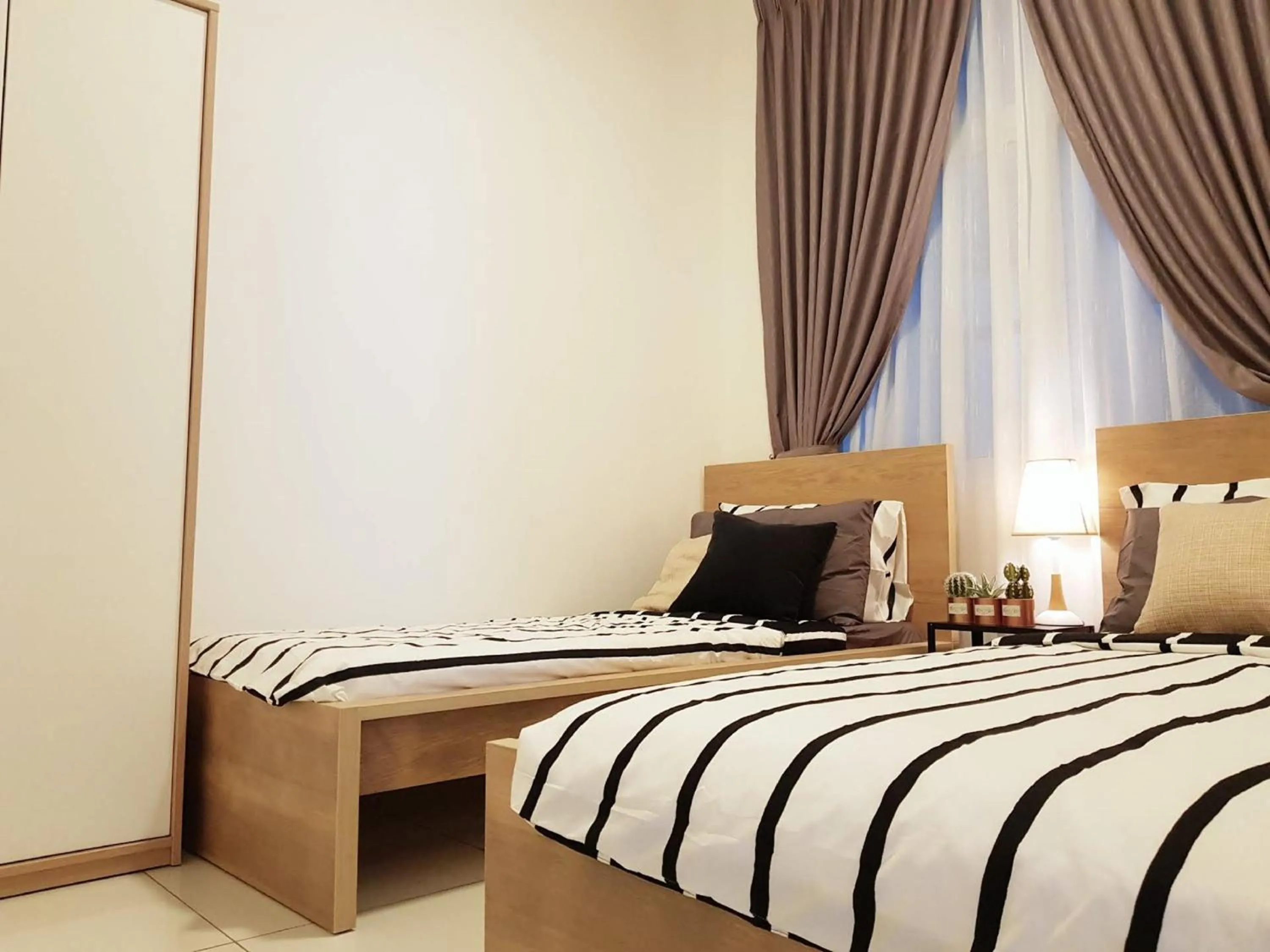 Bedroom, Bed in Skypod Residence Puchong