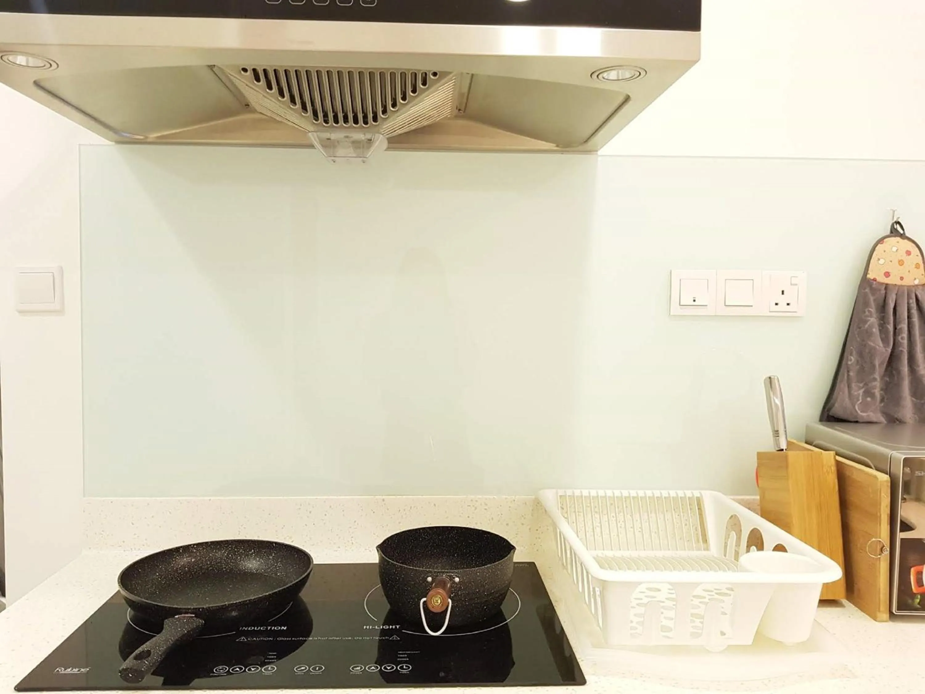 Kitchen or kitchenette in Skypod Residence Puchong
