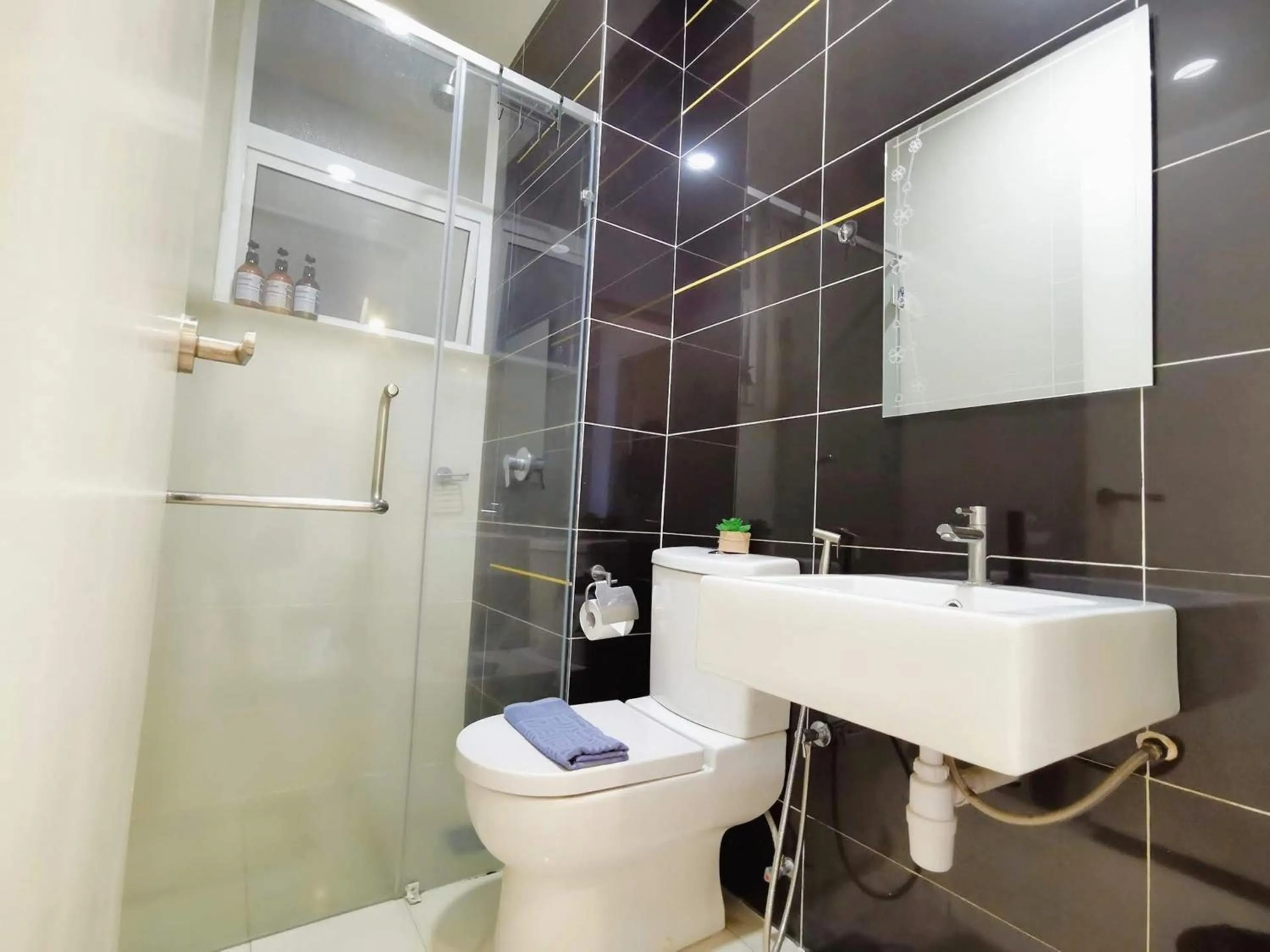 Bathroom in Skypod Residence Puchong