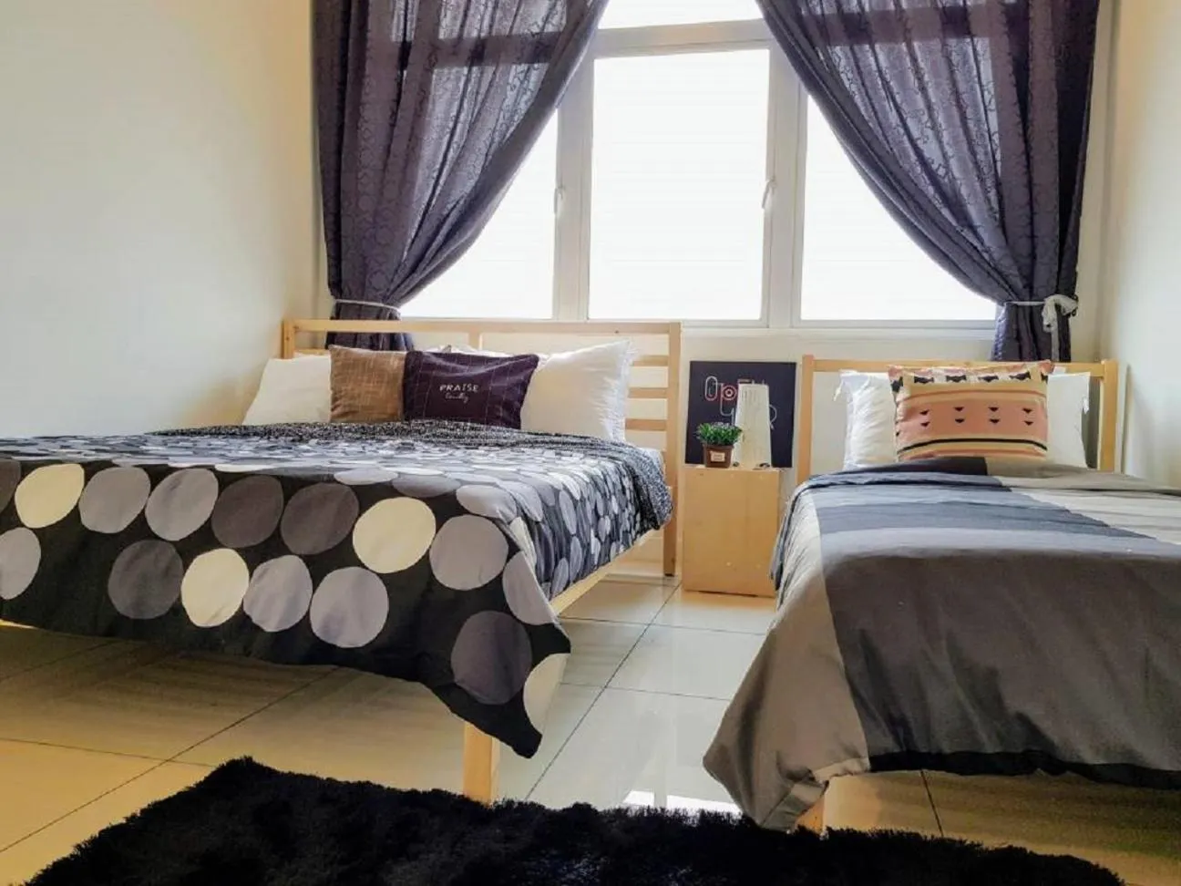 Bedroom, Bed in Skypod Residence Puchong