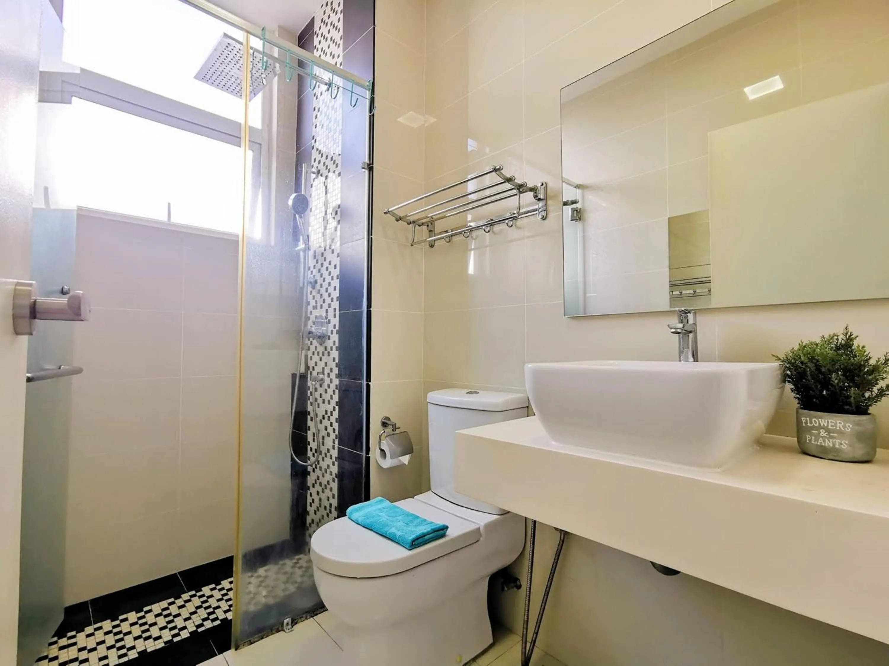 Shower in Skypod Residence Puchong