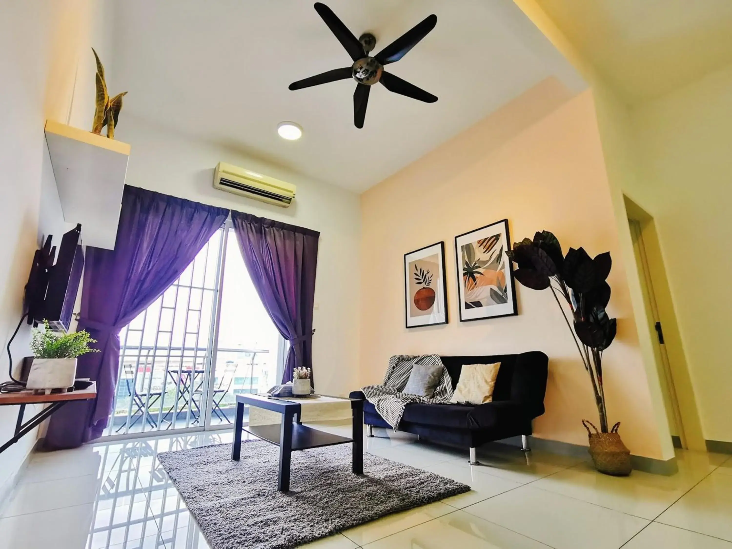 Living room in Skypod Residence Puchong Living room in Skypod Residence Puchong