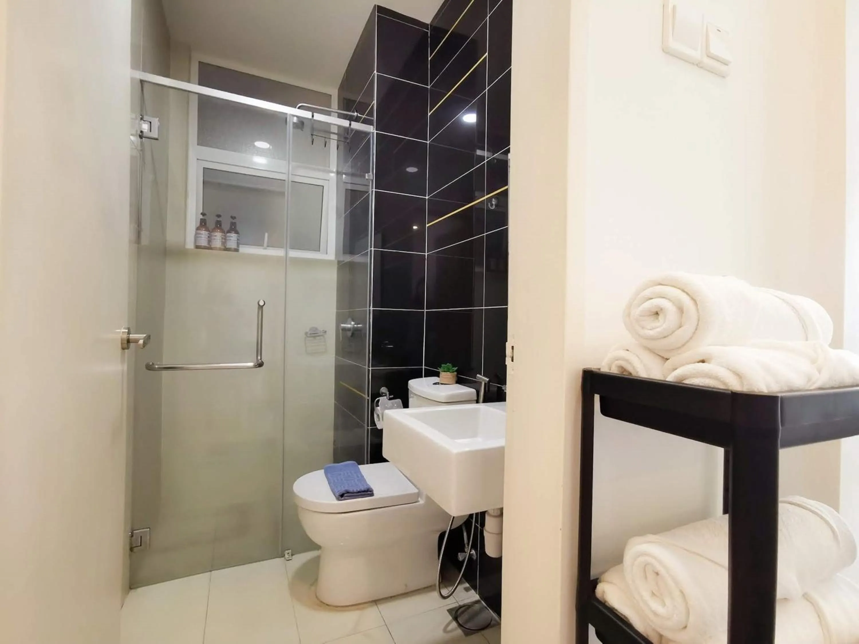 Bathroom in Skypod Residence Puchong