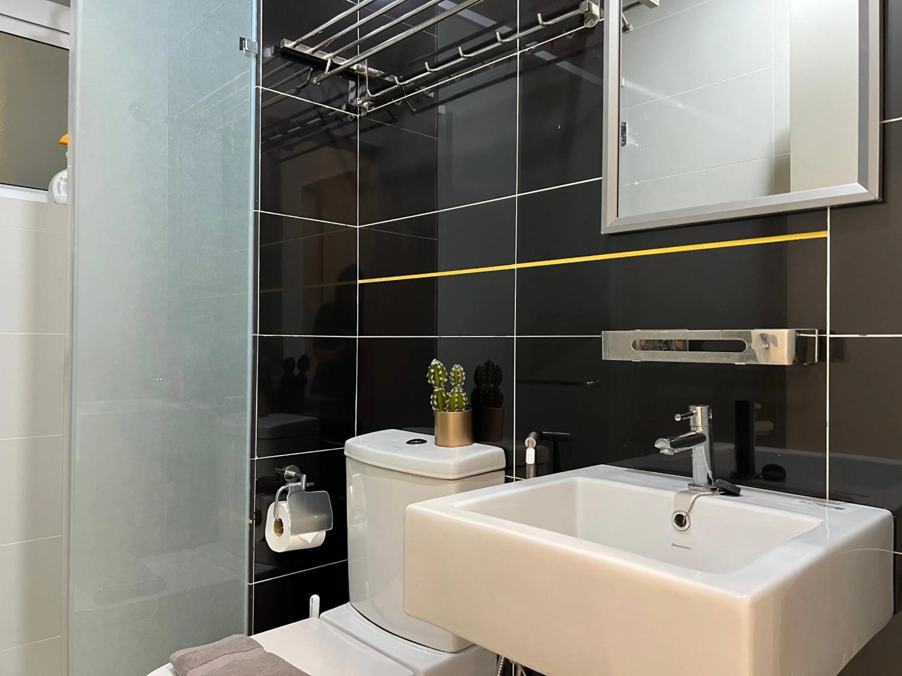 Bathroom in Skypod Residence Puchong