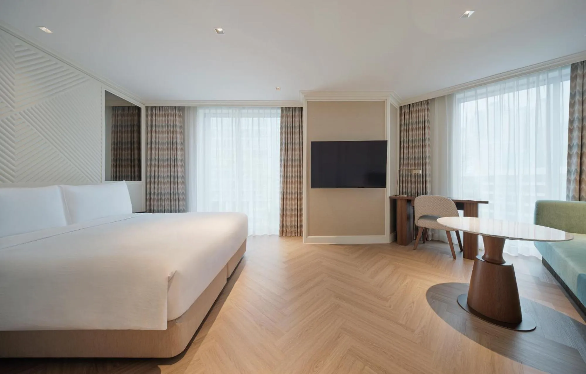 Bedroom, Bed in Grand Josun Busan