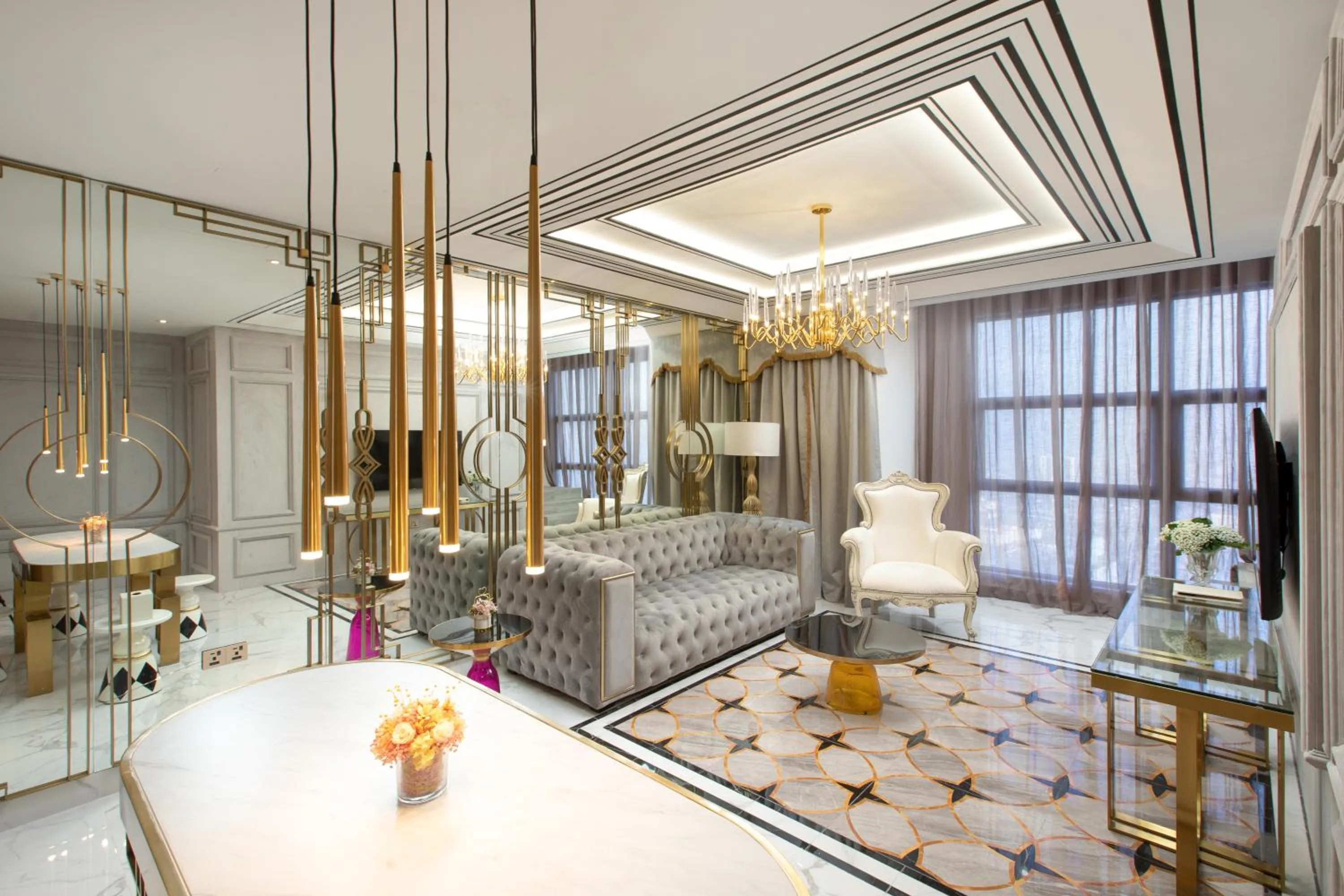 Living room in arte by Thomas Chan