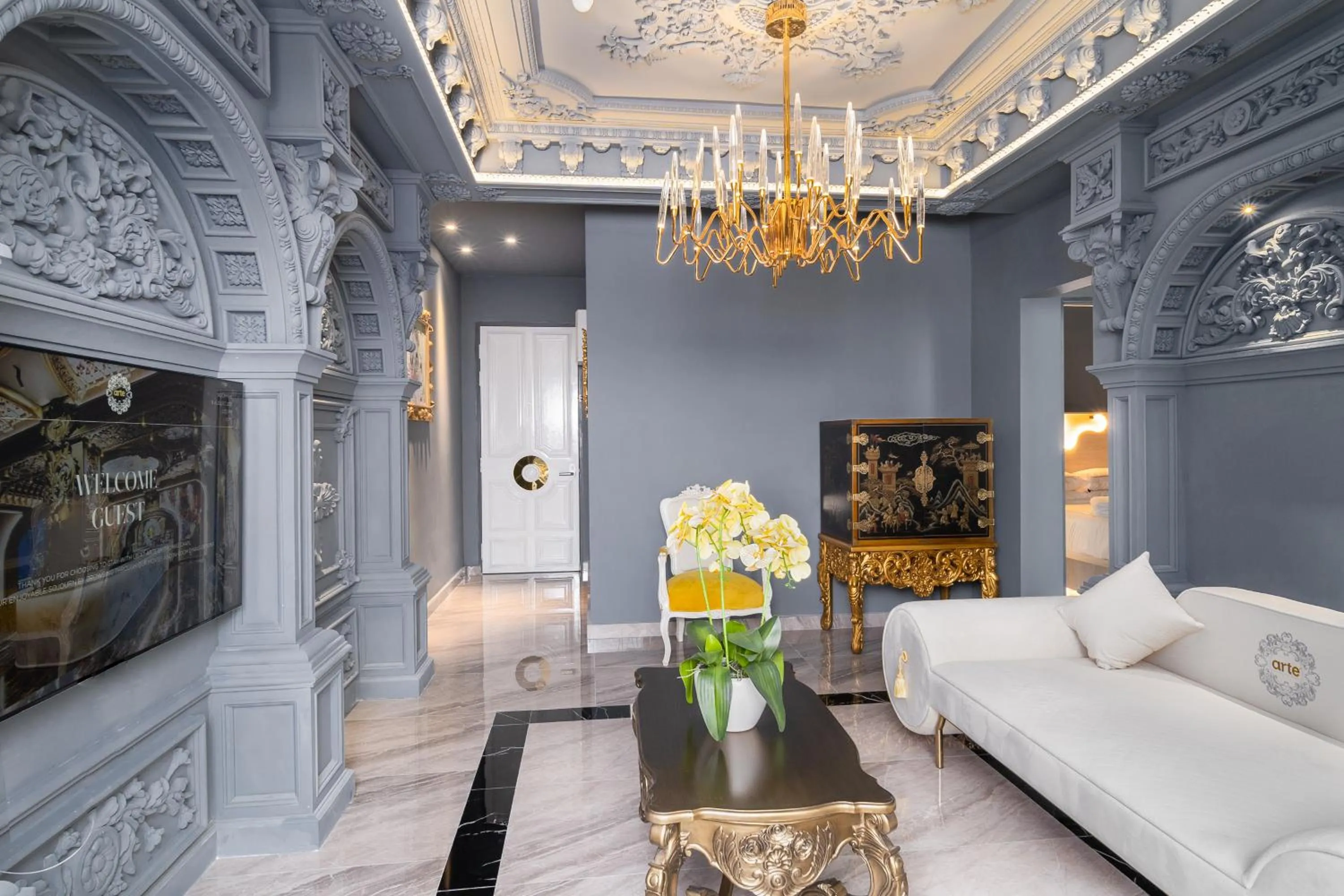 Living room in arte by Thomas Chan