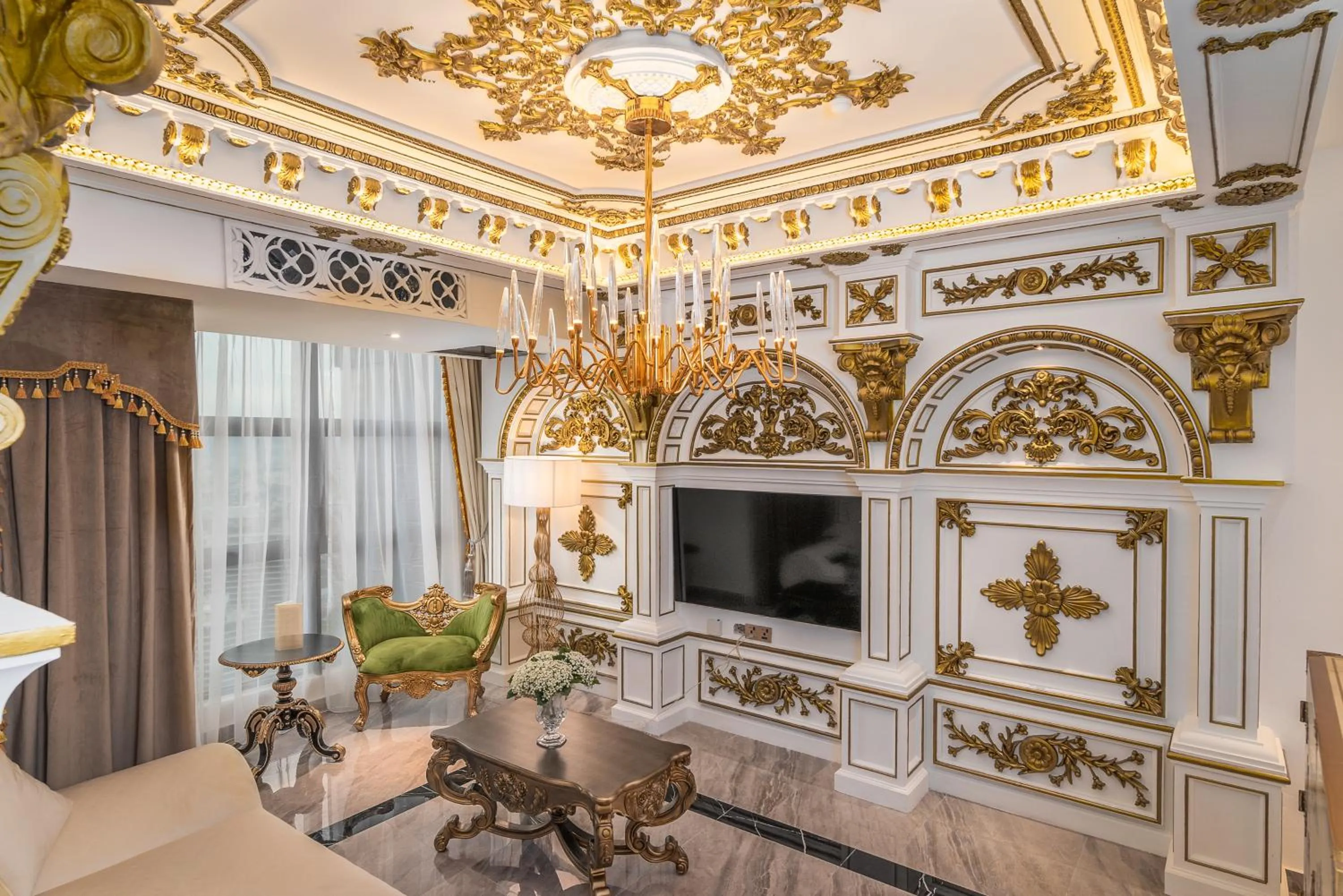 Living room in arte by Thomas Chan