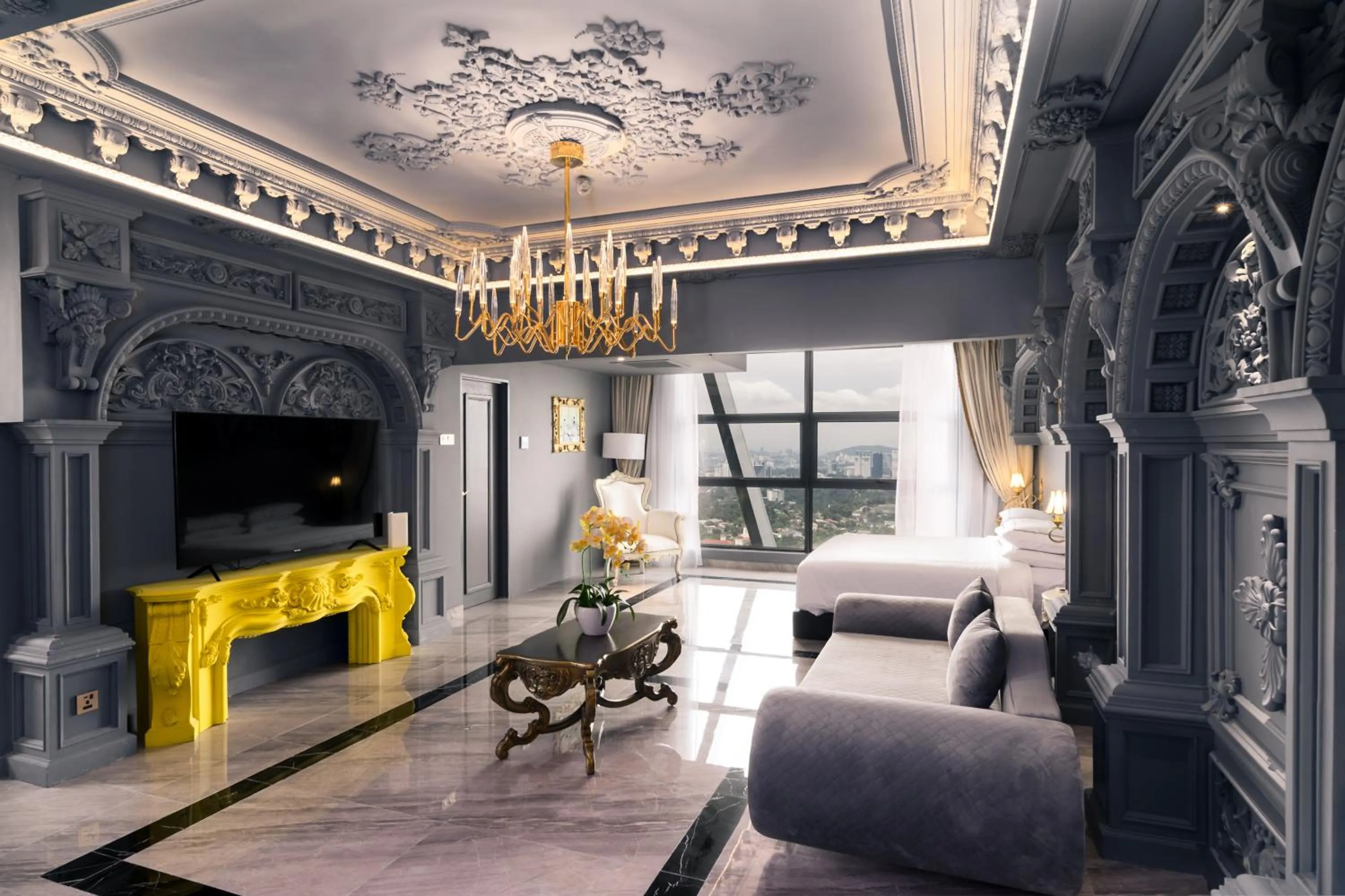 Living room in arte by Thomas Chan