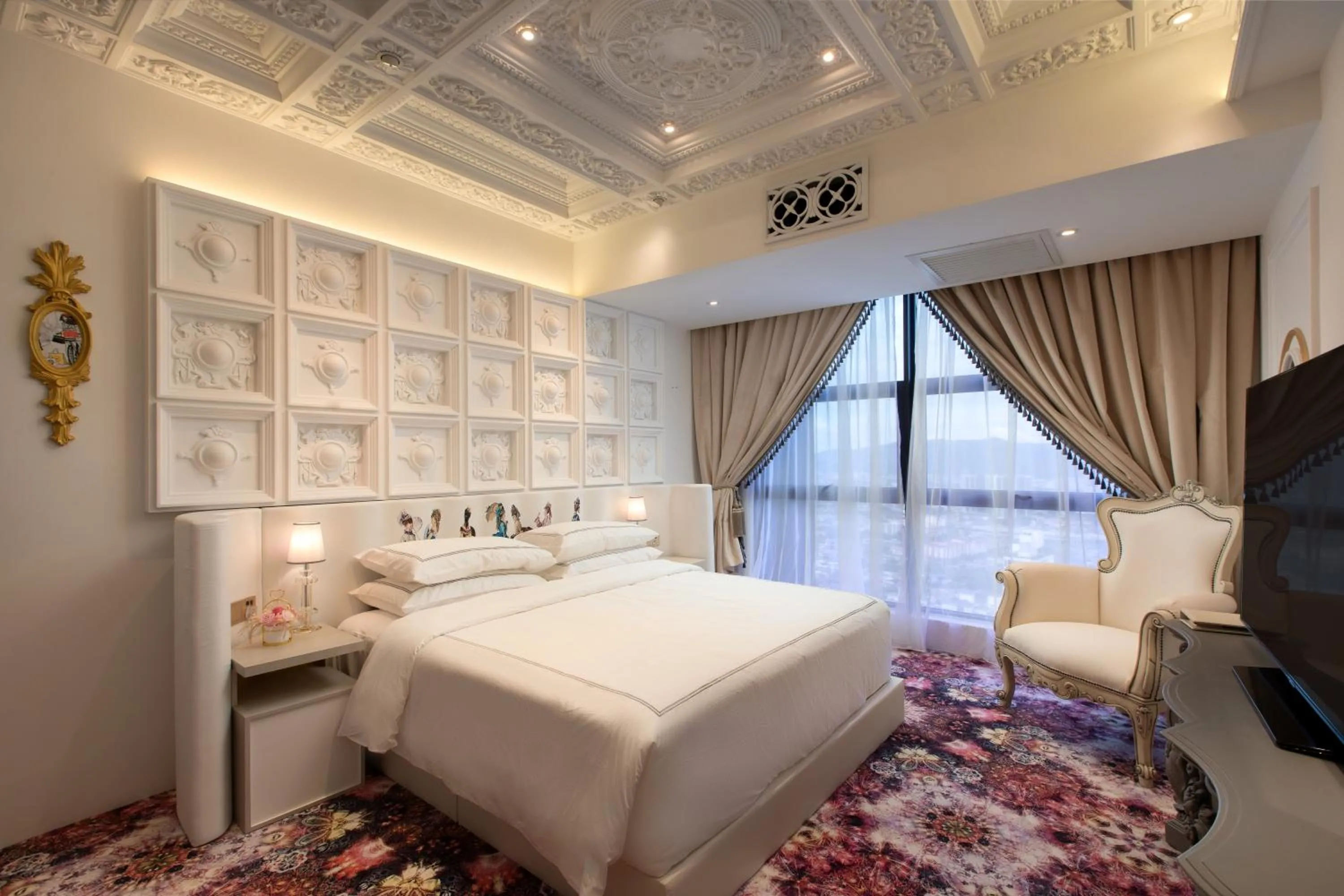 Bed in arte by Thomas Chan