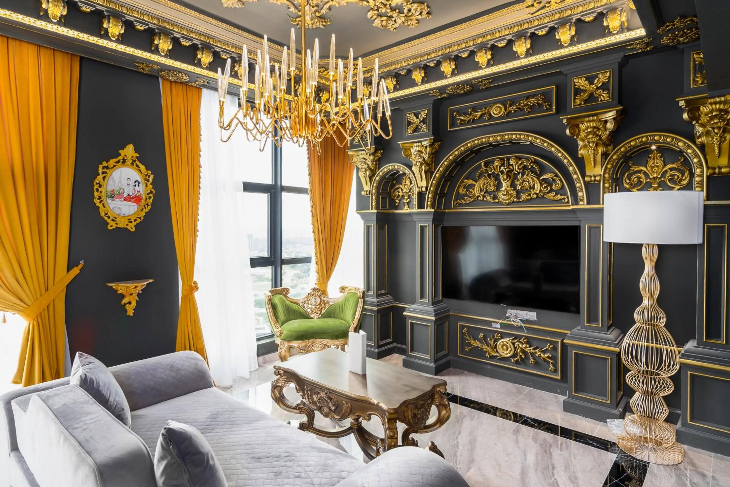 Living room in arte by Thomas Chan