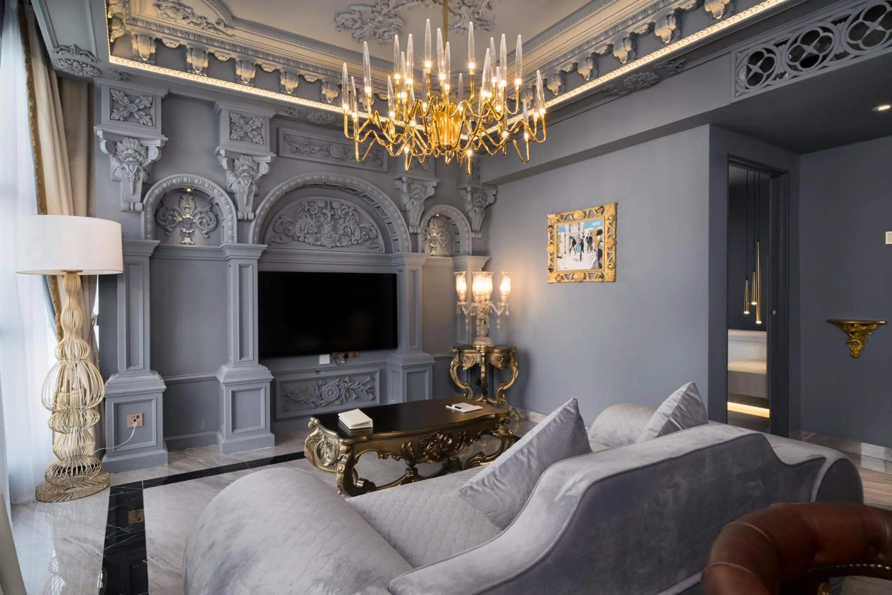 Living room in arte by Thomas Chan