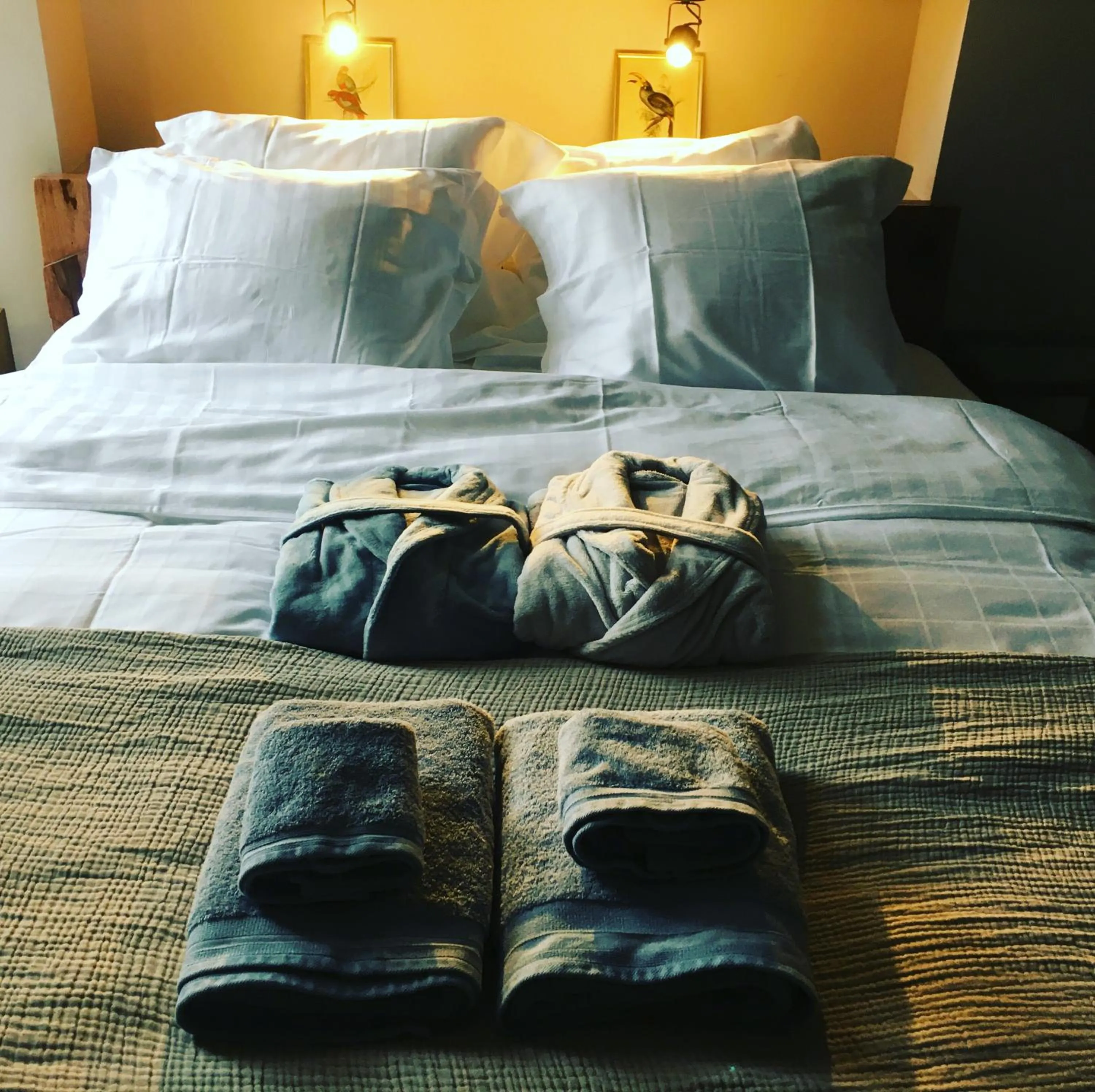 Bed in Koeketiene Rooms