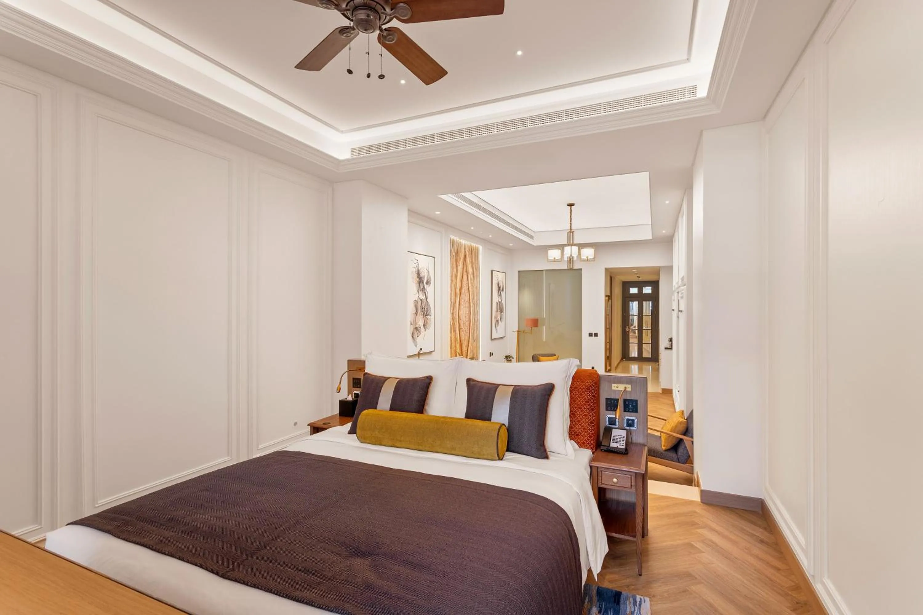 Bed in Ajman Hotel & Villas by Blazon Hotels