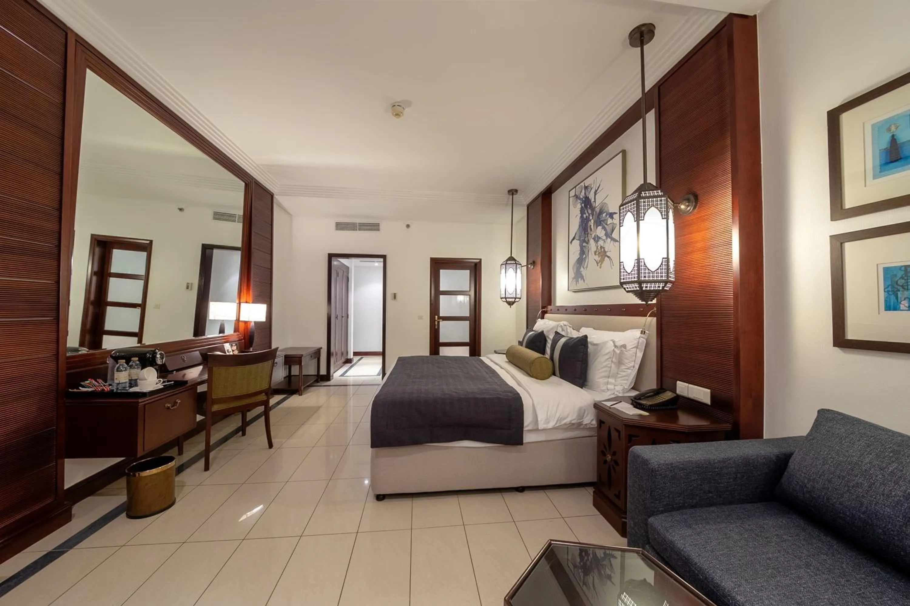 Bed in Ajman Hotel & Villas by Blazon Hotels