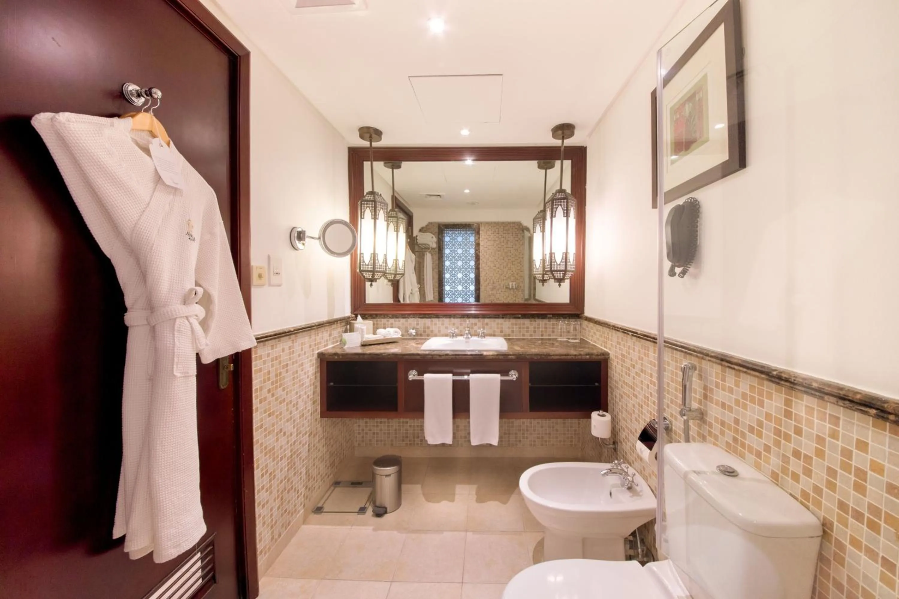 Bathroom in Ajman Hotel & Villas by Blazon Hotels