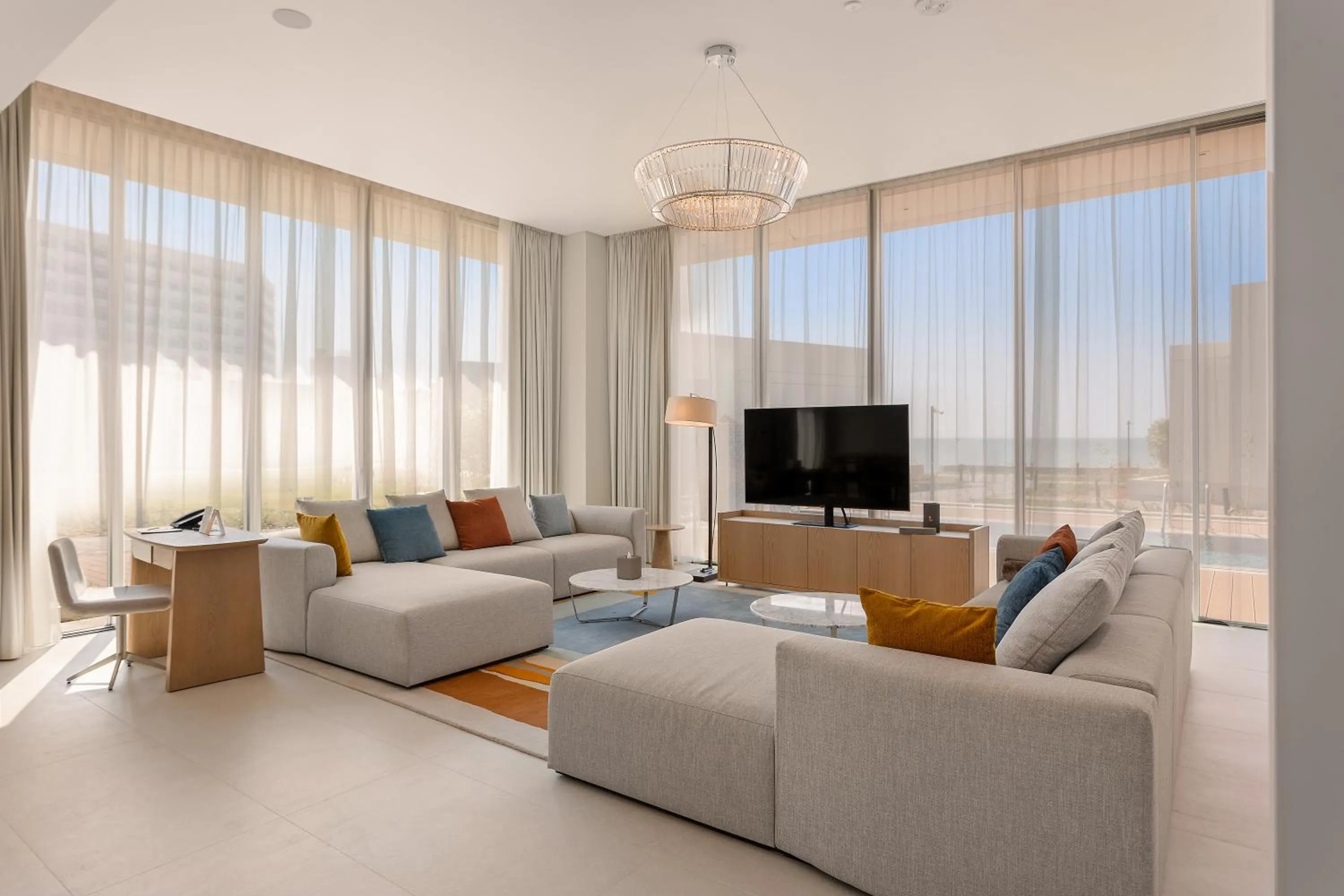 TV and multimedia in Ajman Hotel & Villas by Blazon Hotels