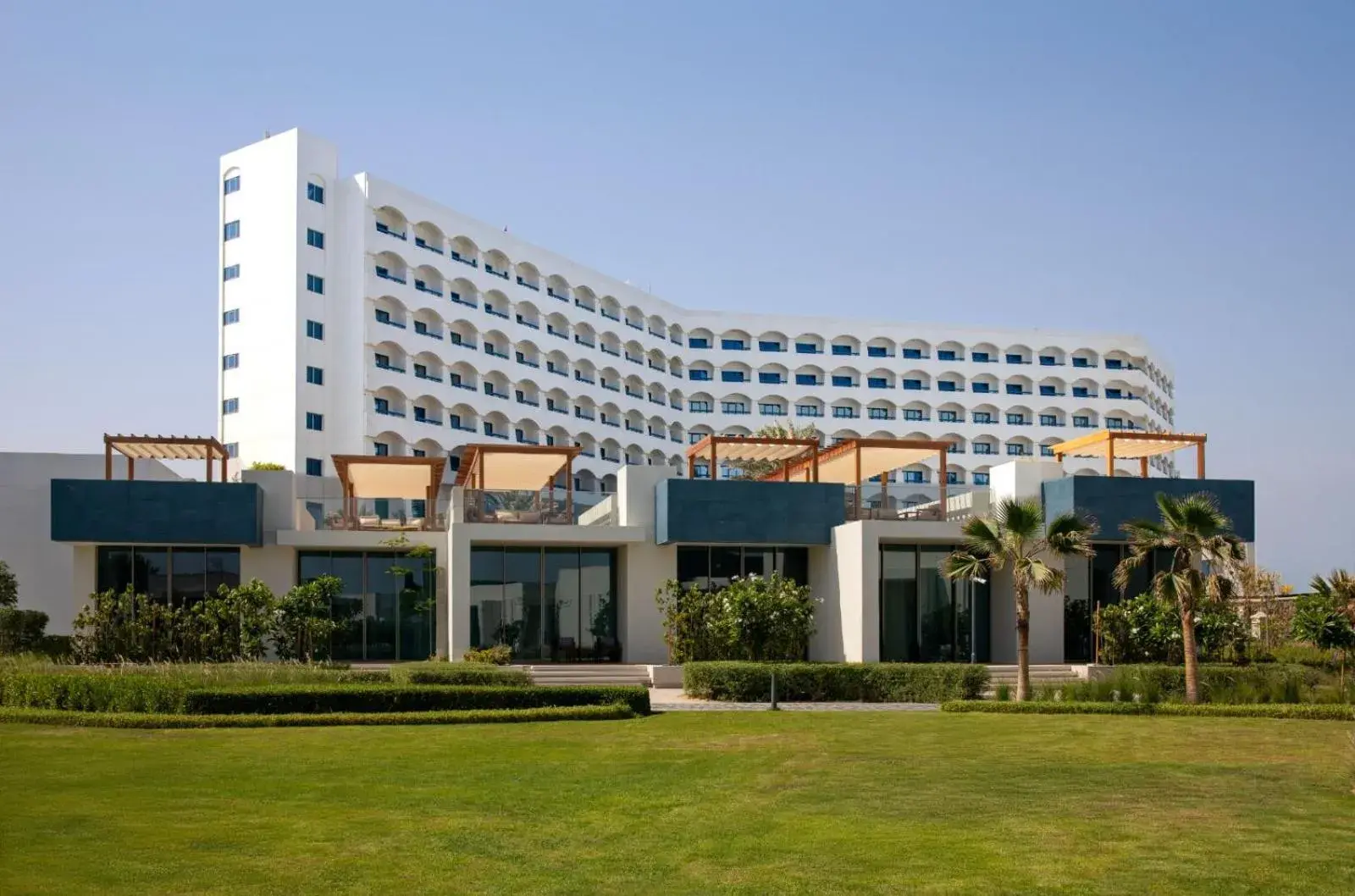 Property building in Ajman Hotel & Villas by Blazon Hotels Property building in Ajman Hotel & Villas by Blazon Hotels