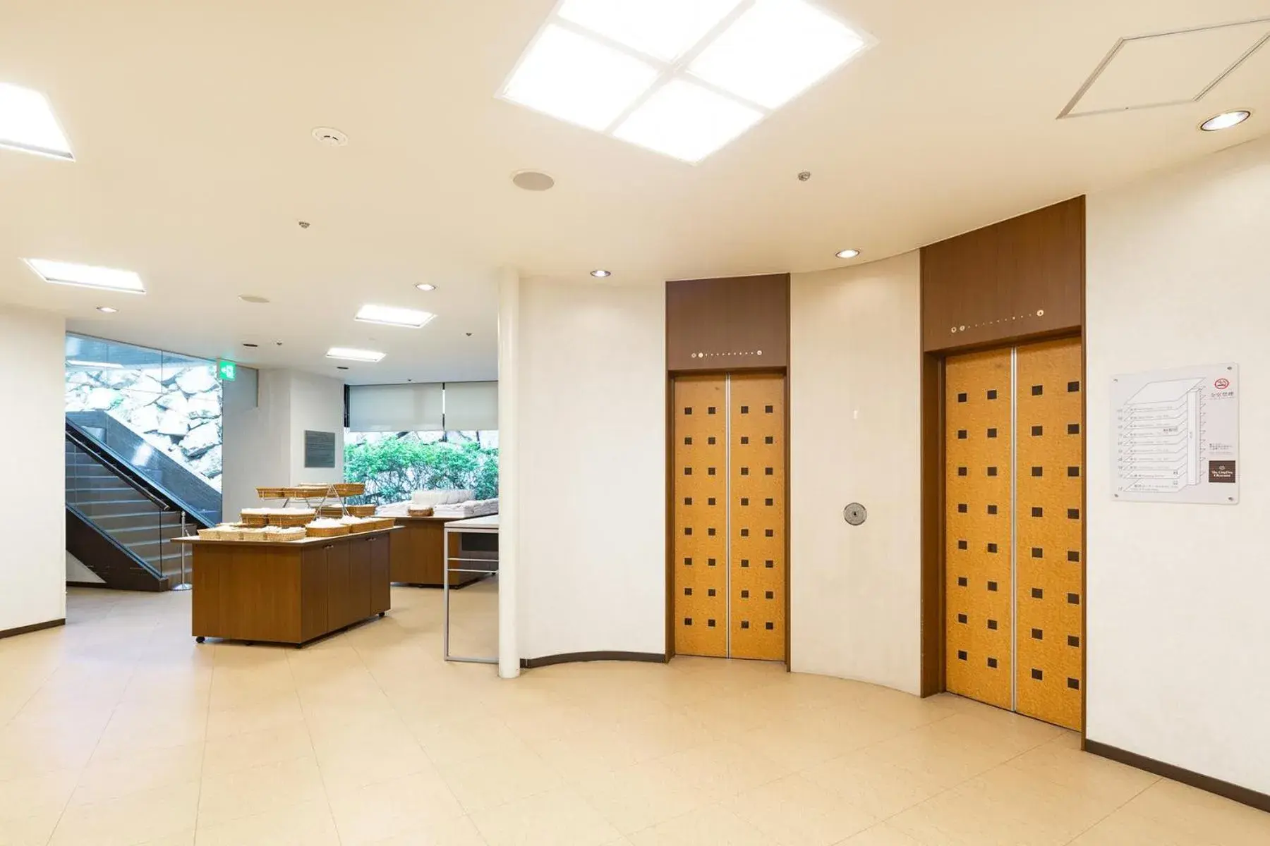 Lobby or reception in The OneFive Okayama Lobby or reception in The OneFive Okayama