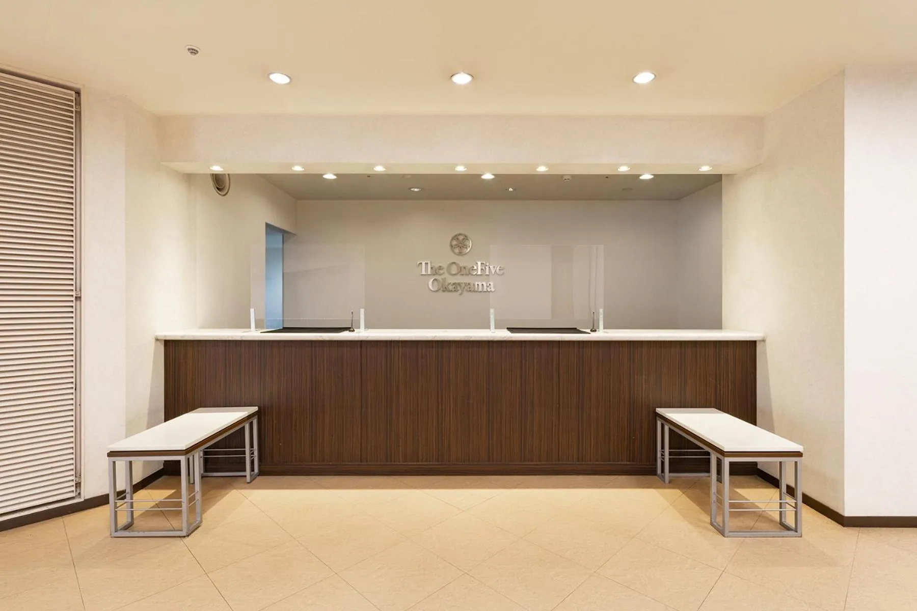 Lobby or reception in The OneFive Okayama