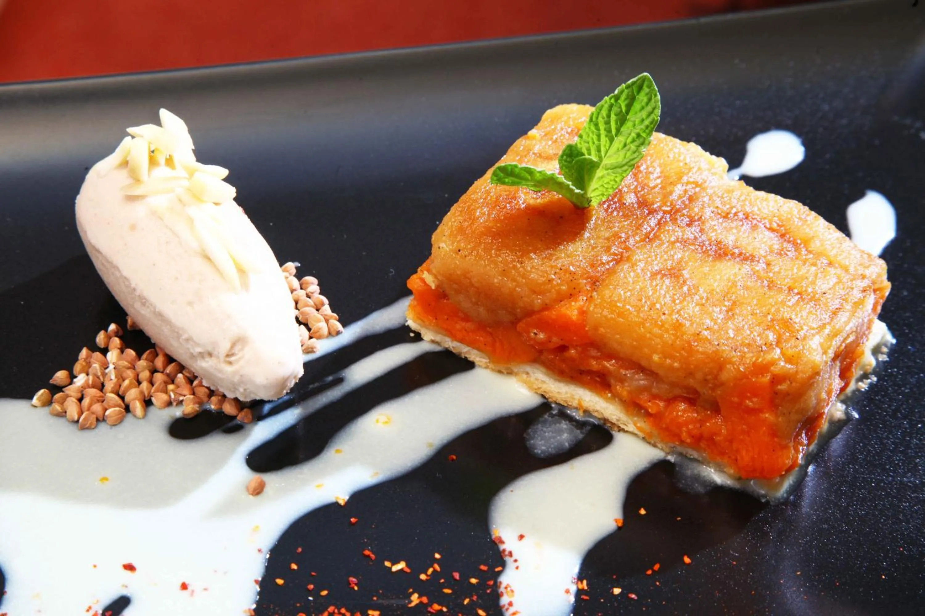 Food close-up in Hotel Le Relais des Champs