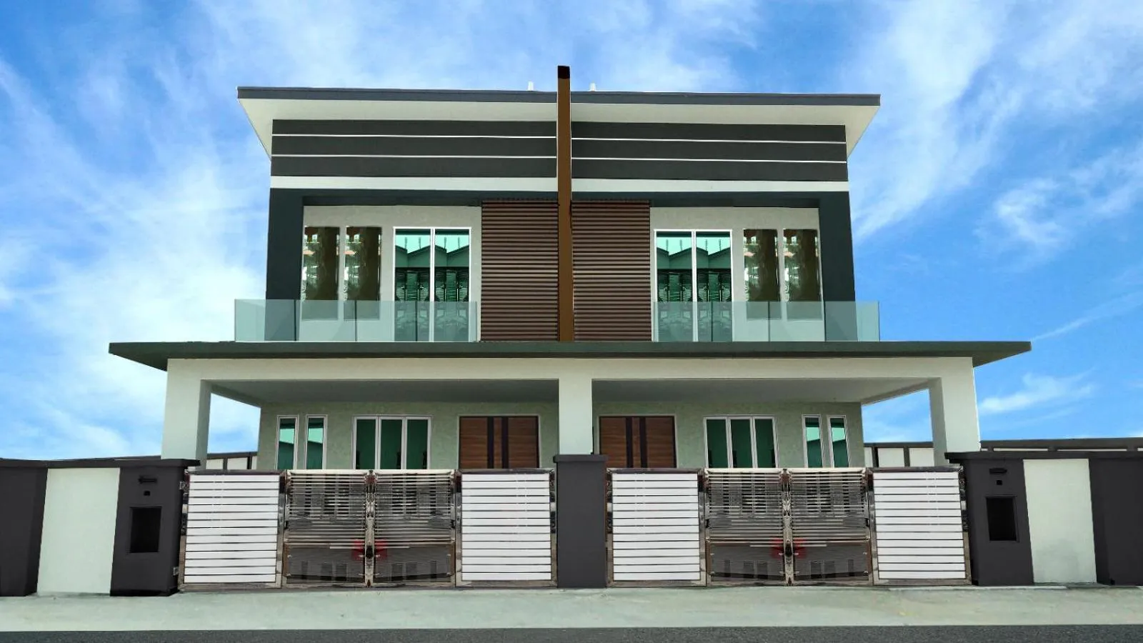 Facade/entrance in Villa Chee