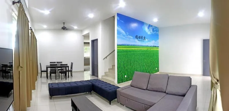 Living room in Villa Chee