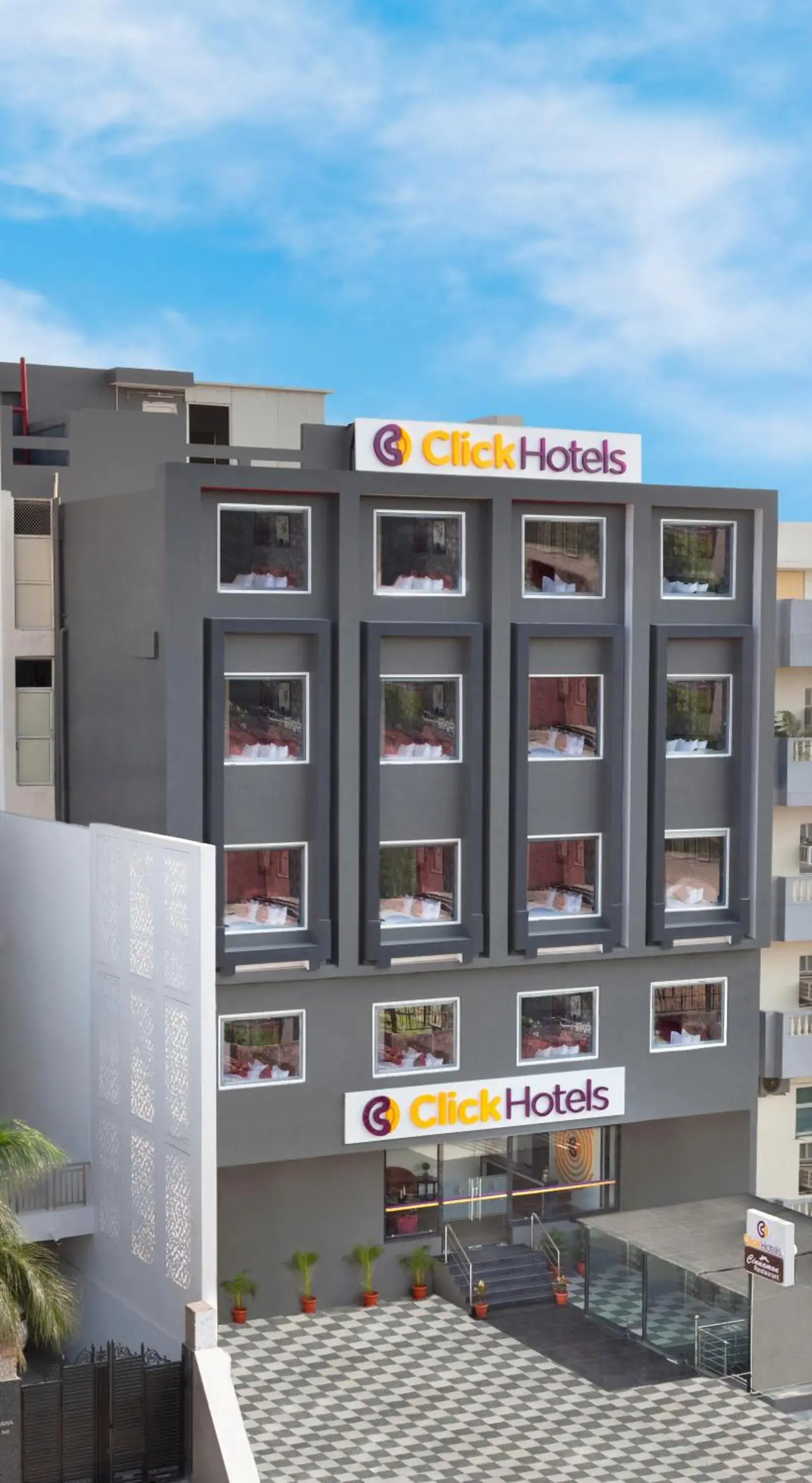 City view in Click Hotel Jaipur, Raja Park City view in Click Hotel Jaipur, Raja Park