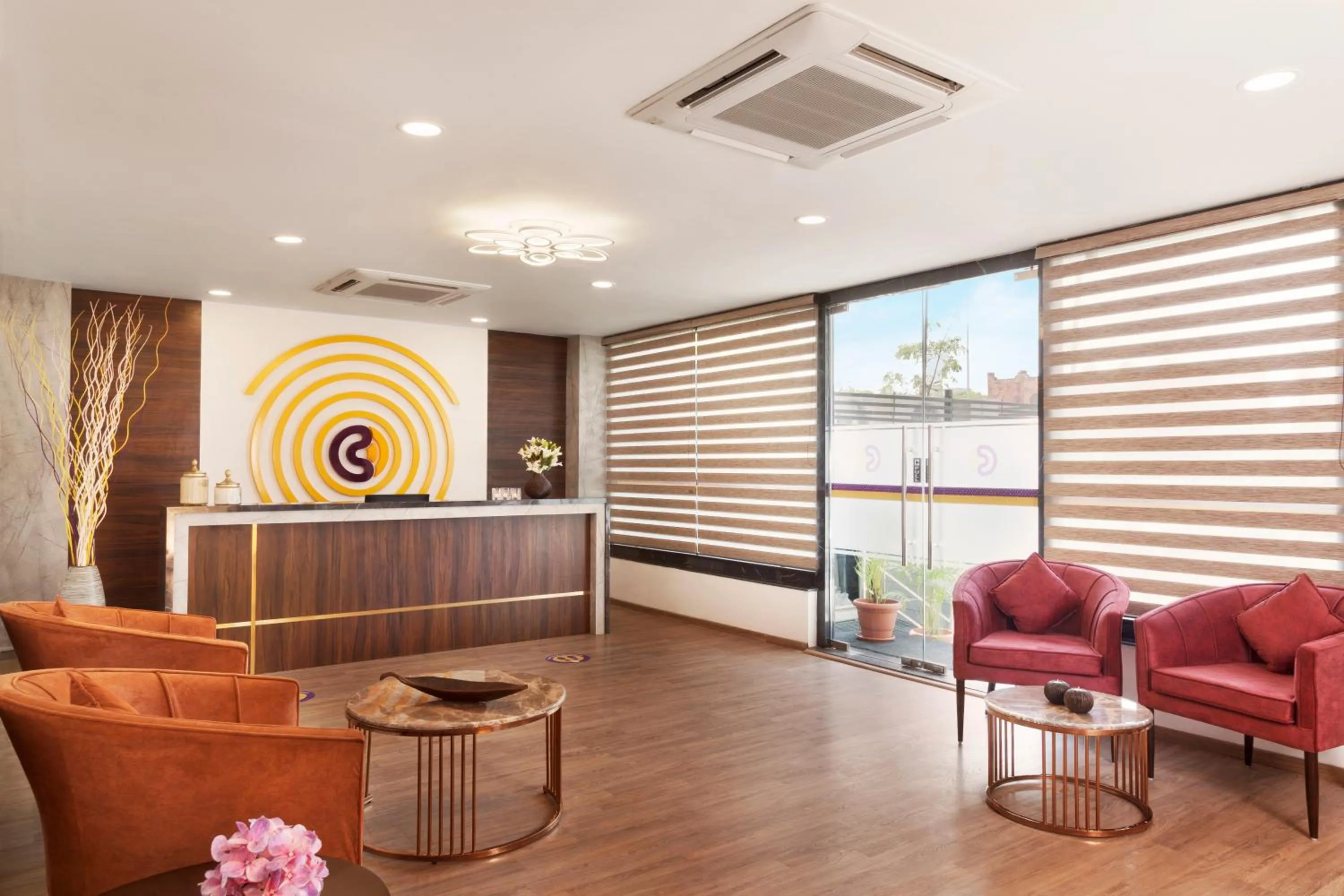 Lobby or reception in Click Hotel Jaipur, Raja Park