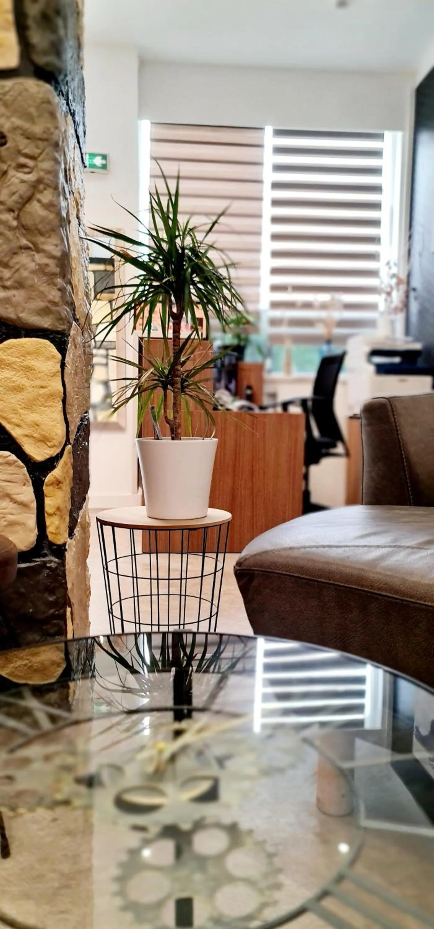 Seating area in Evelia Hotels