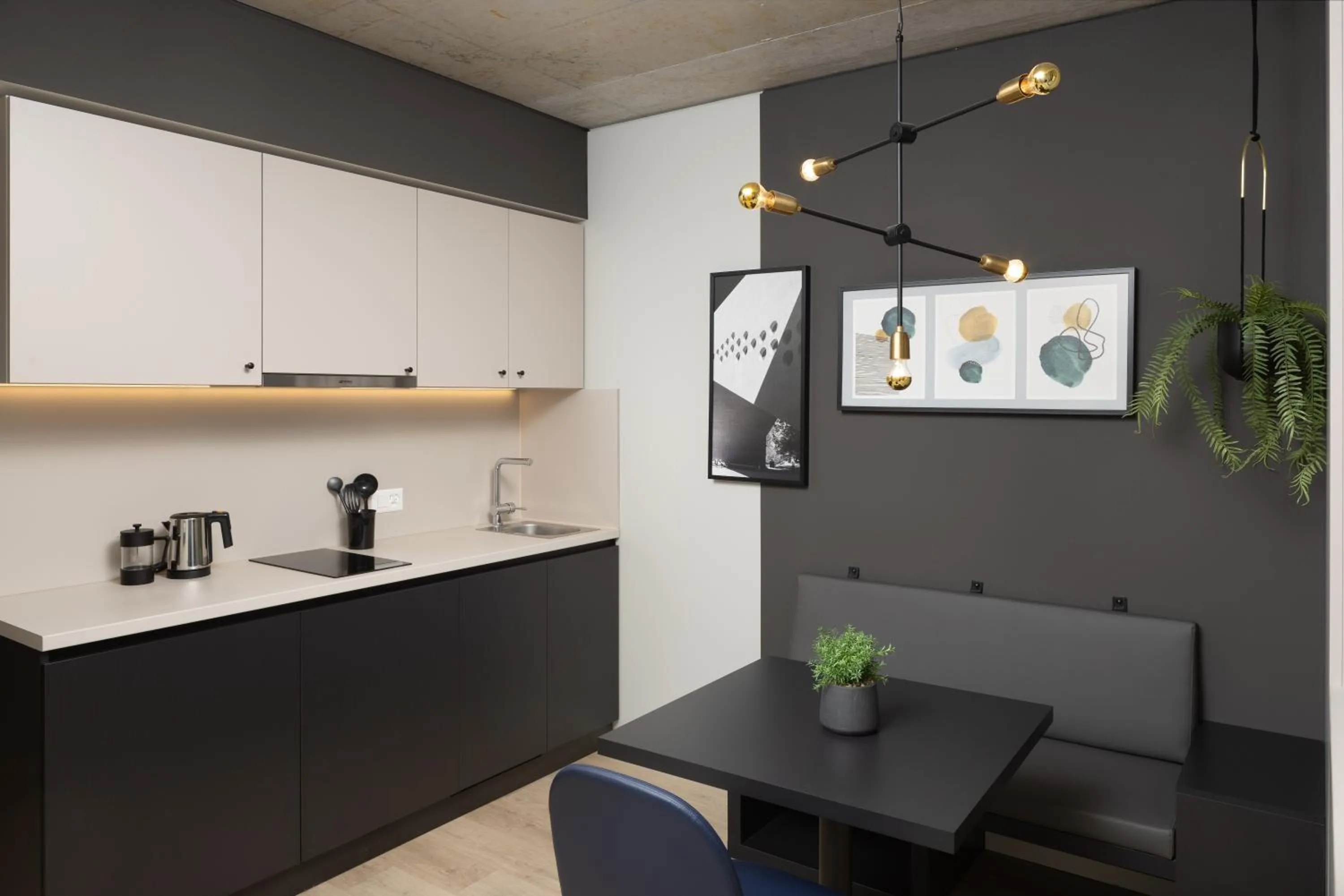 Kitchen or kitchenette in Radisson Hotel & Suites Zurich