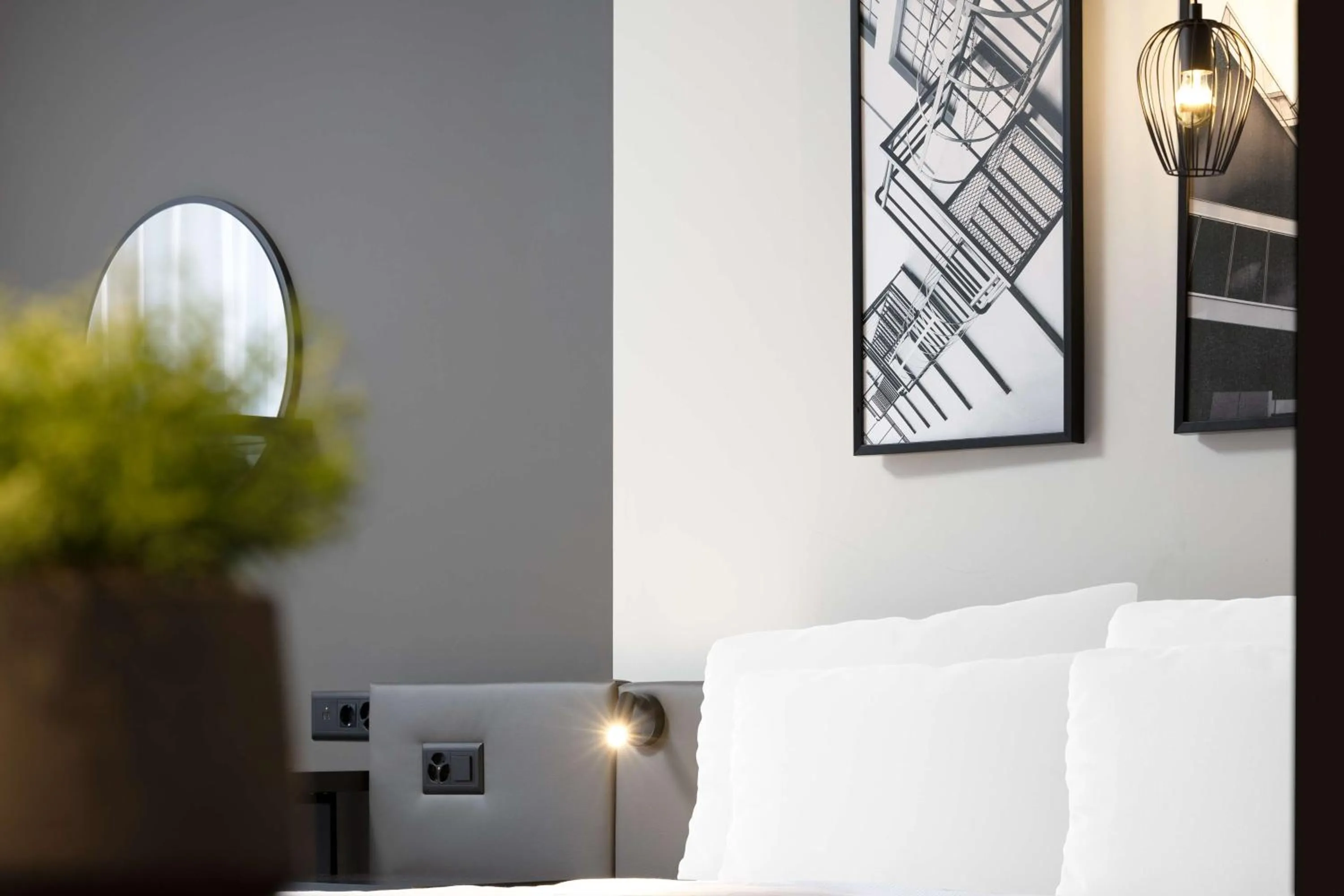 Bed in Radisson Hotel & Suites Zurich