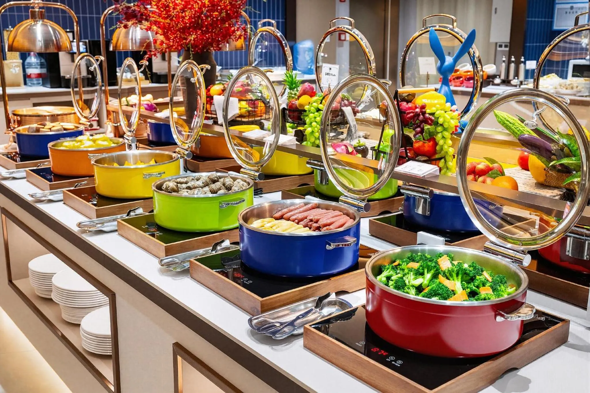 Restaurant/places to eat in Holiday Inn Express Shanghai Putuo by IHG