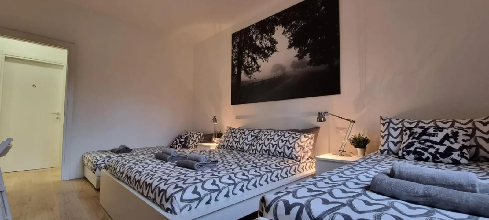 Bed in San Donato Policlinico Rooms