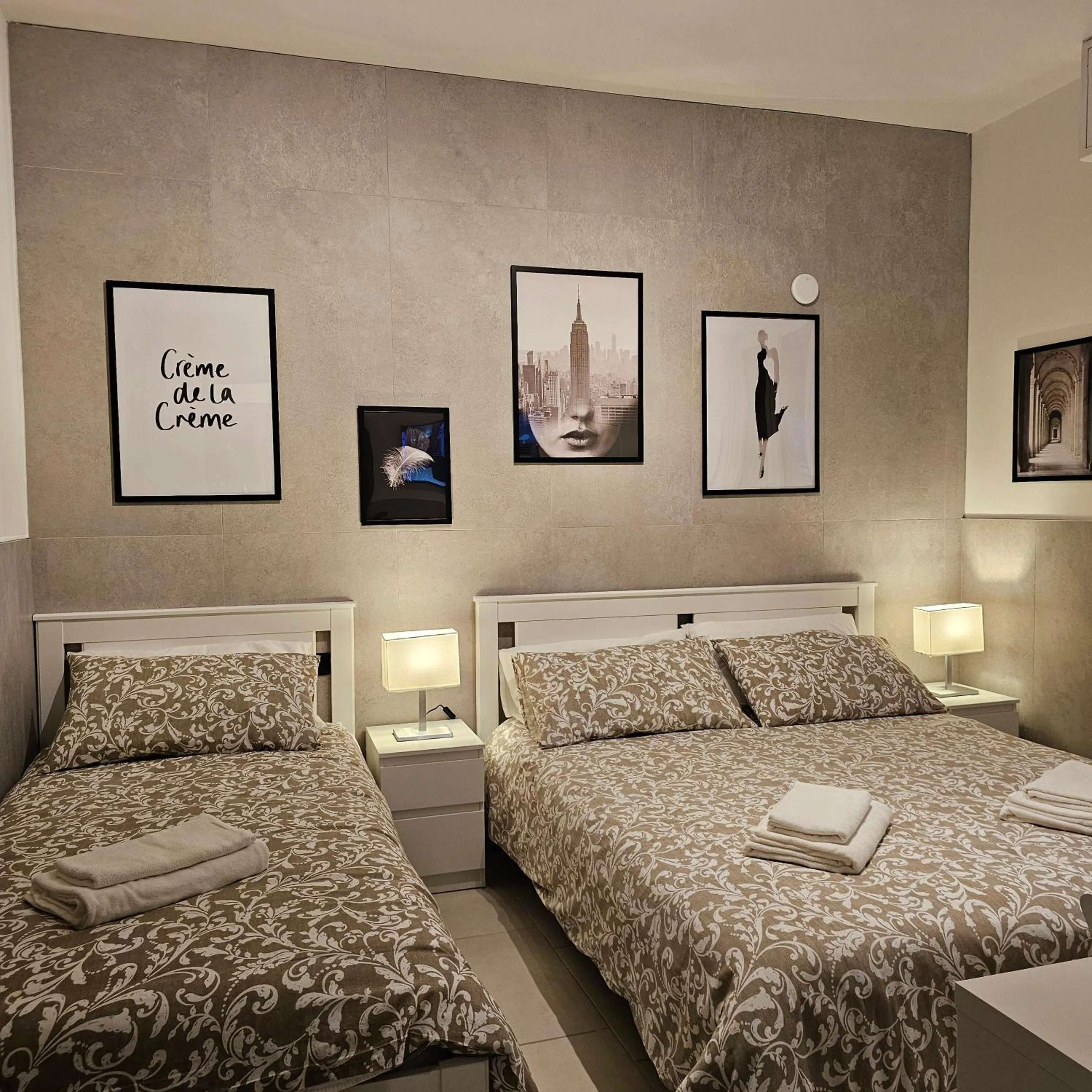 Bedroom, Bed in San Donato Policlinico Rooms