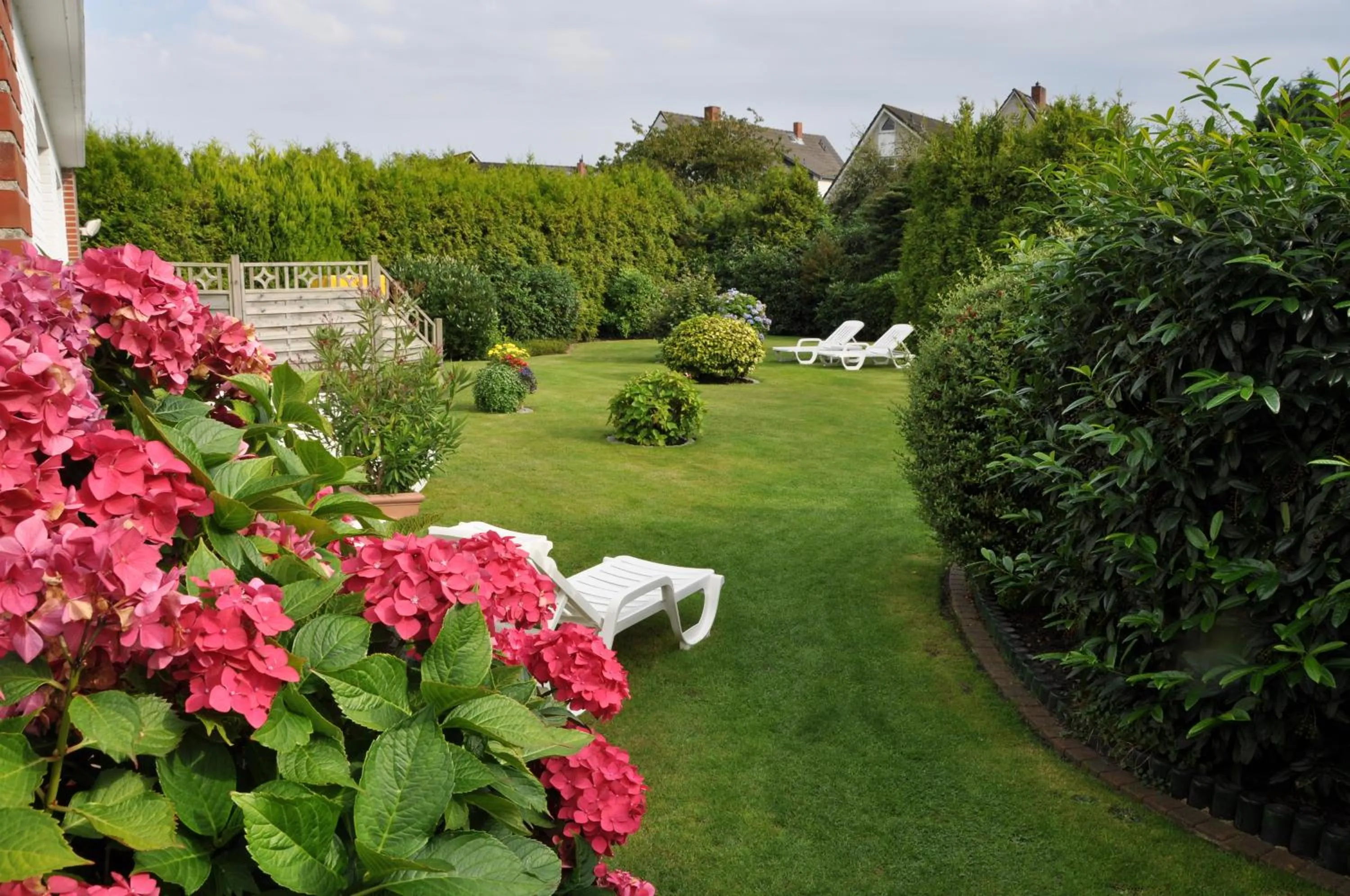 Garden in Haus Thorwarth - Hotel garni