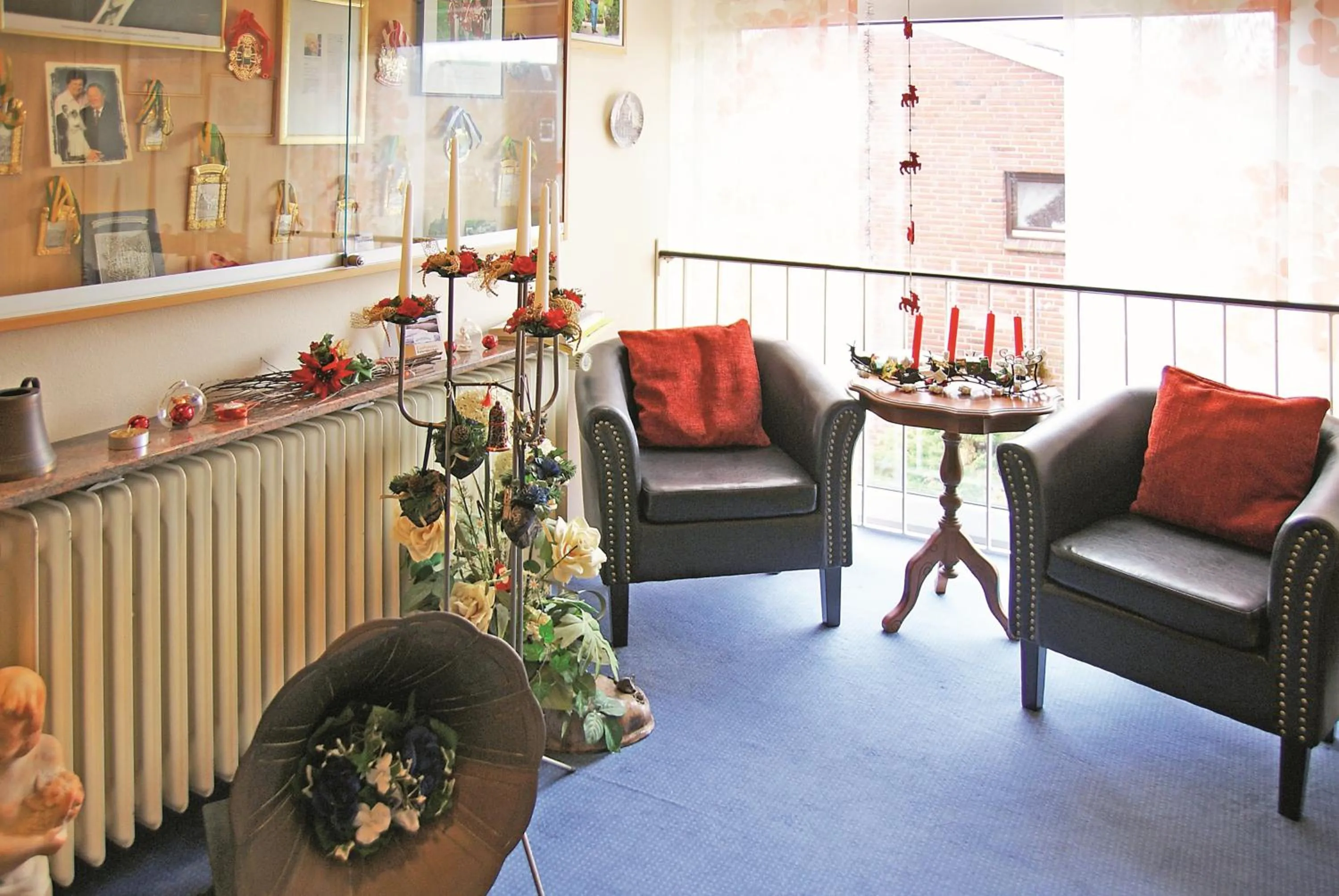 Lobby or reception in Haus Thorwarth - Hotel garni