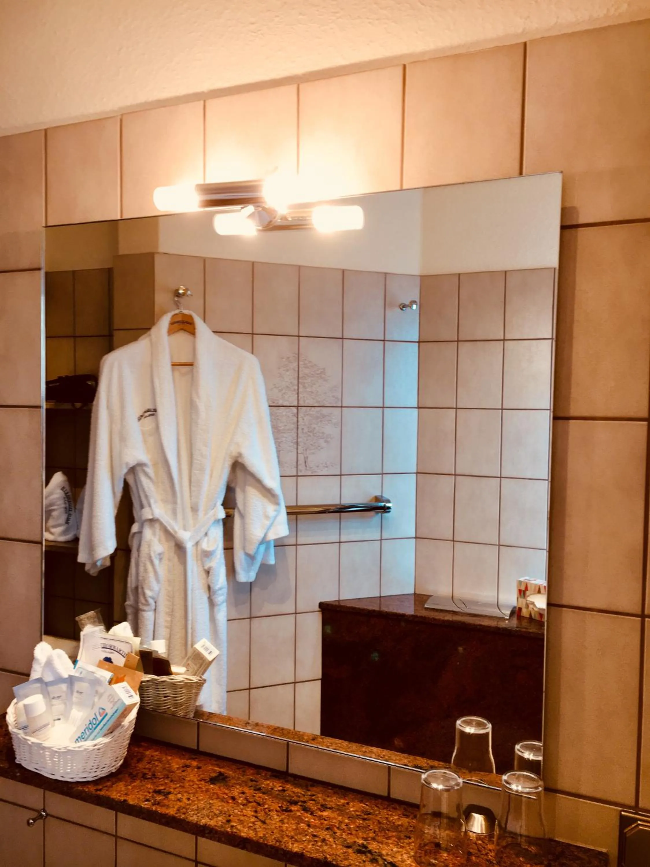 Bathroom in Haus Thorwarth - Hotel garni