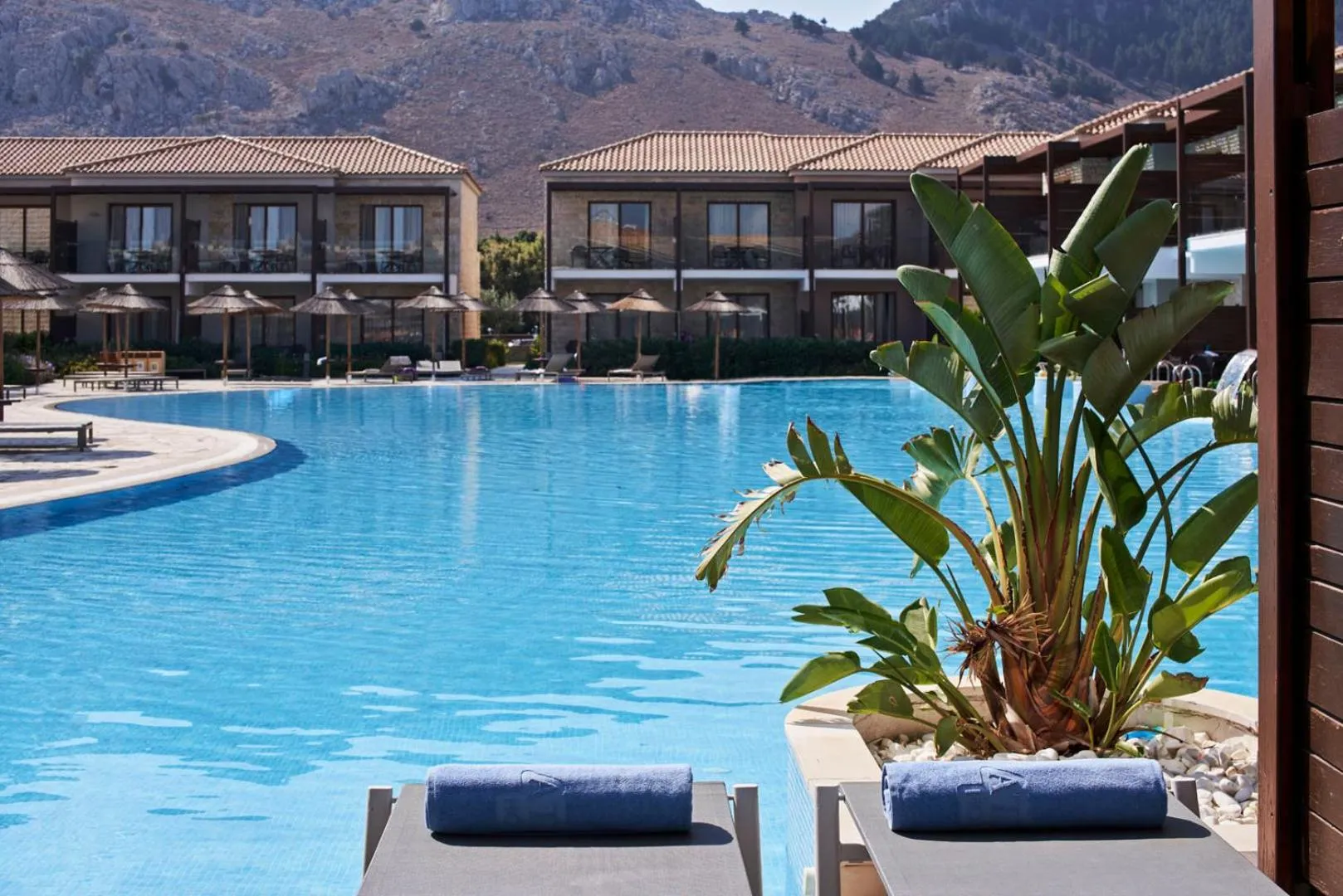 Swimming pool in Atlantica Holiday Village Rhodes