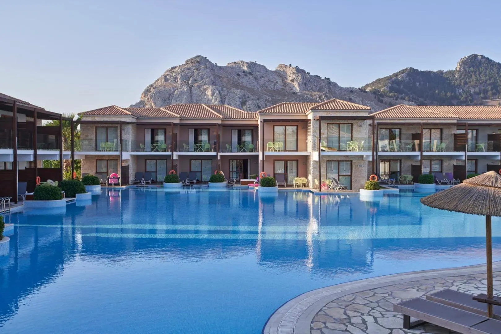 Swimming pool in Atlantica Holiday Village Rhodes