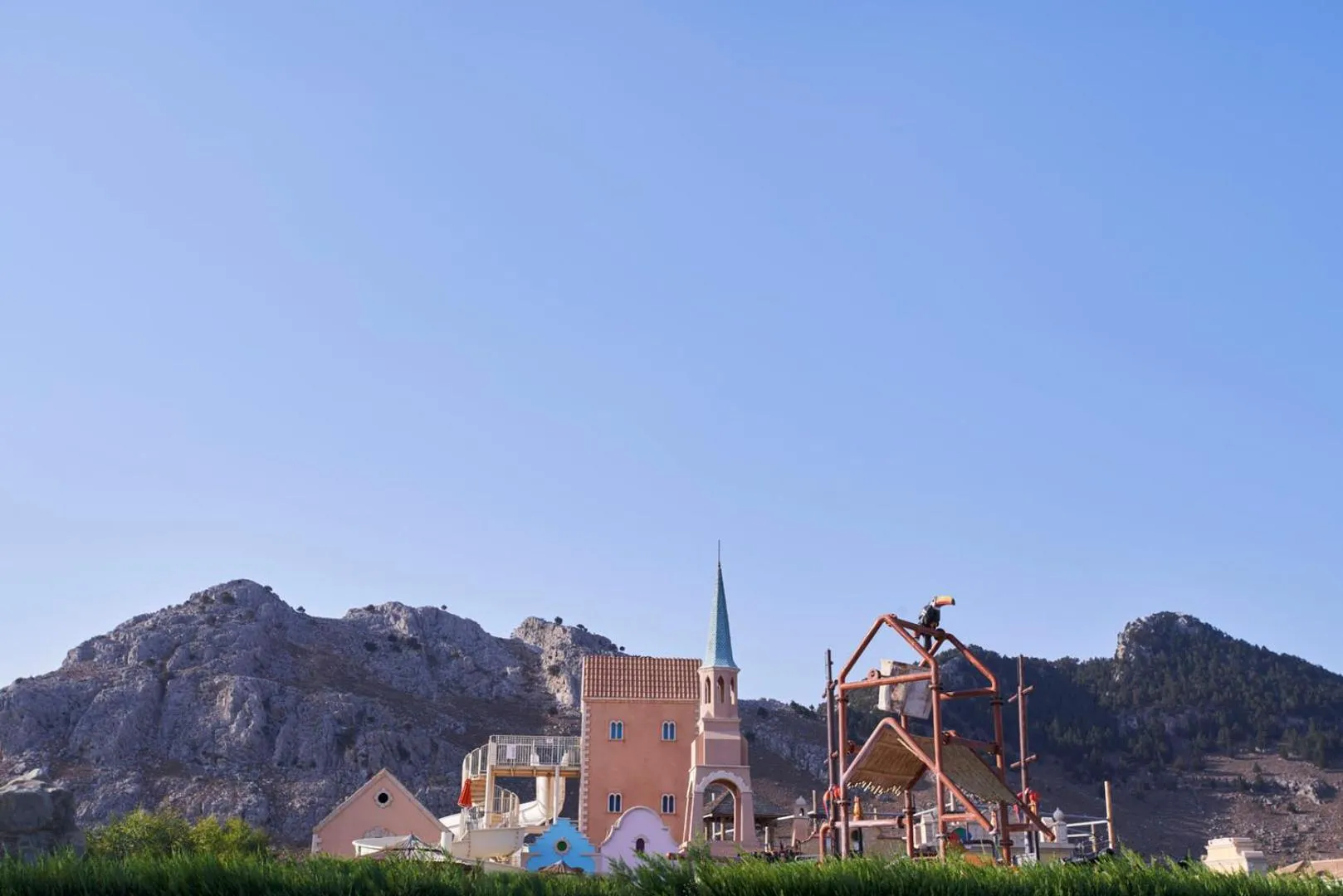 Aqua park in Atlantica Holiday Village Rhodes