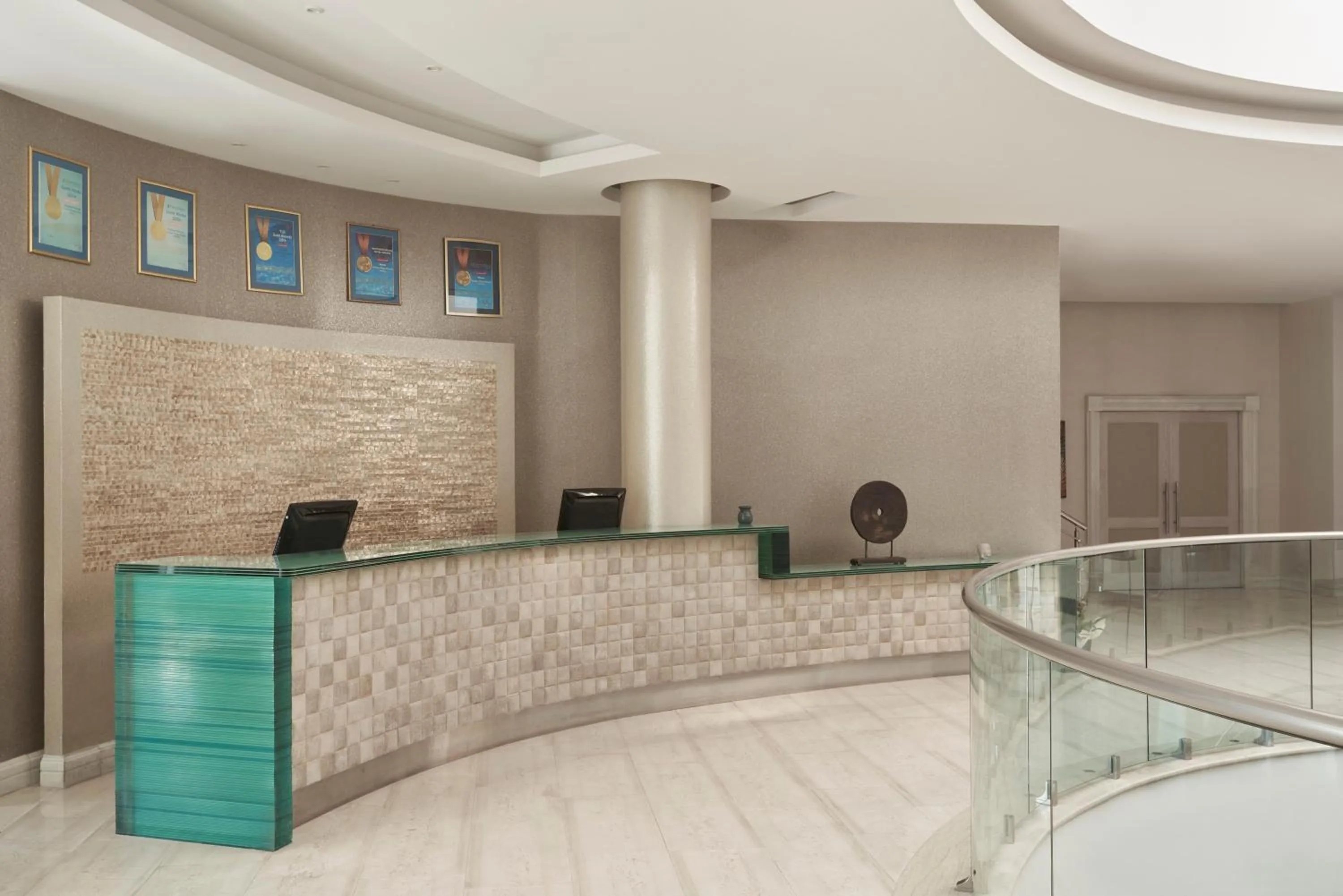 Lobby or reception in Atlantica Holiday Village Rhodes