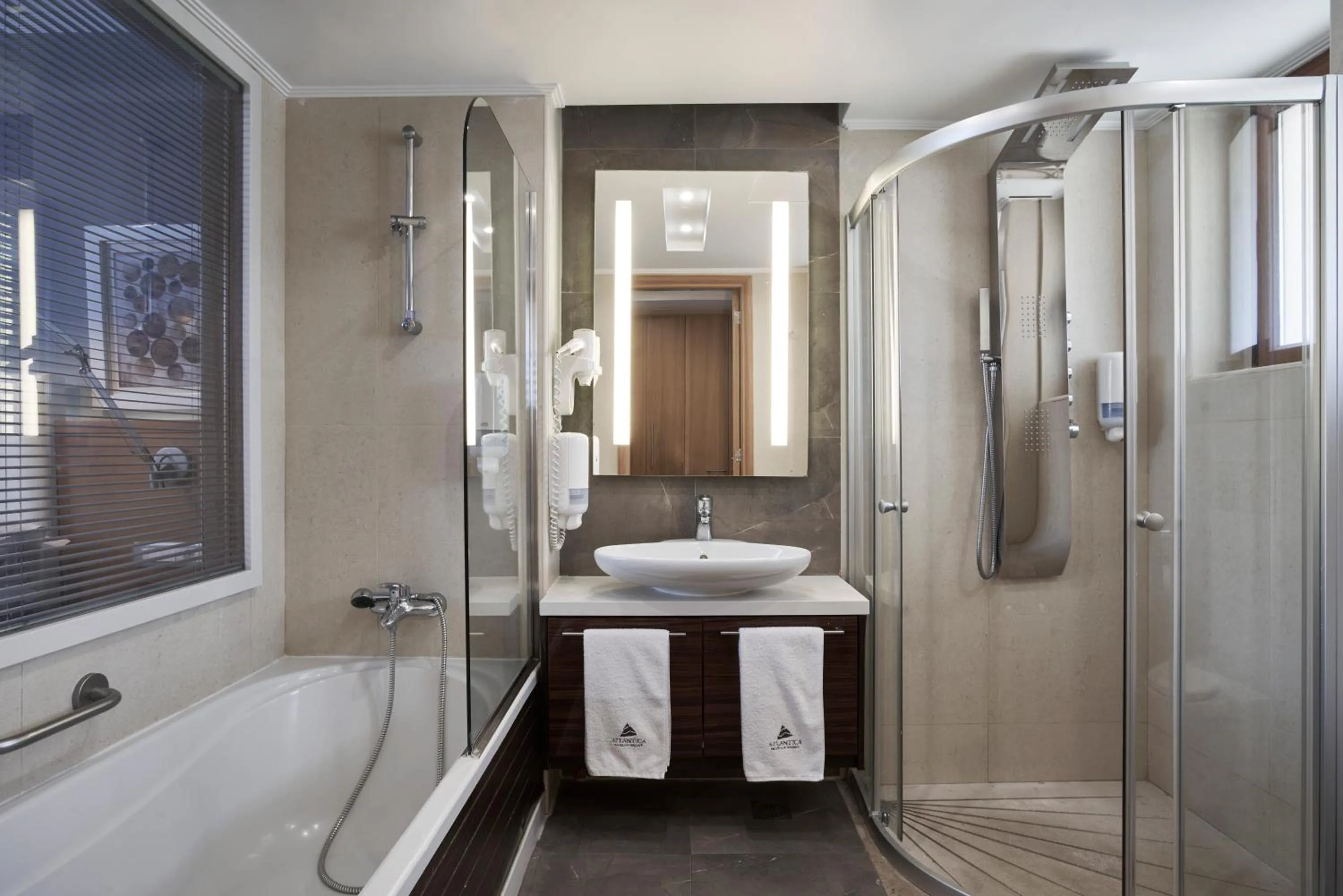 Bathroom in Atlantica Holiday Village Rhodes