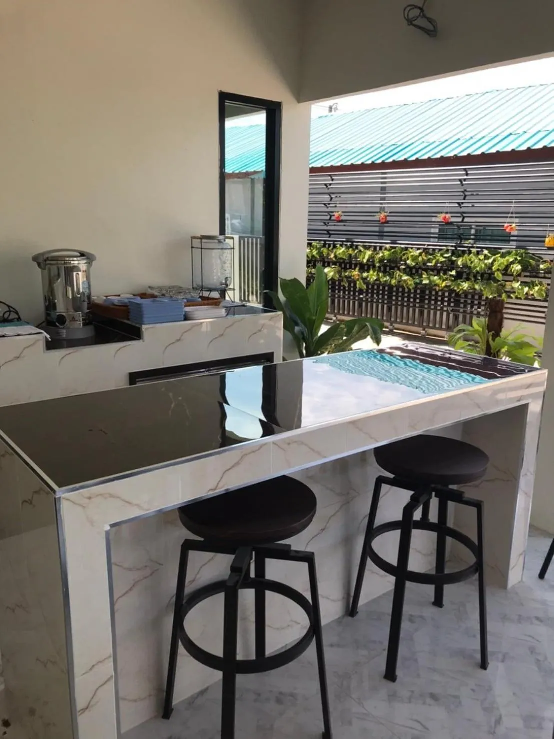 Kitchen or kitchenette in Park Villa Chaiyaphume