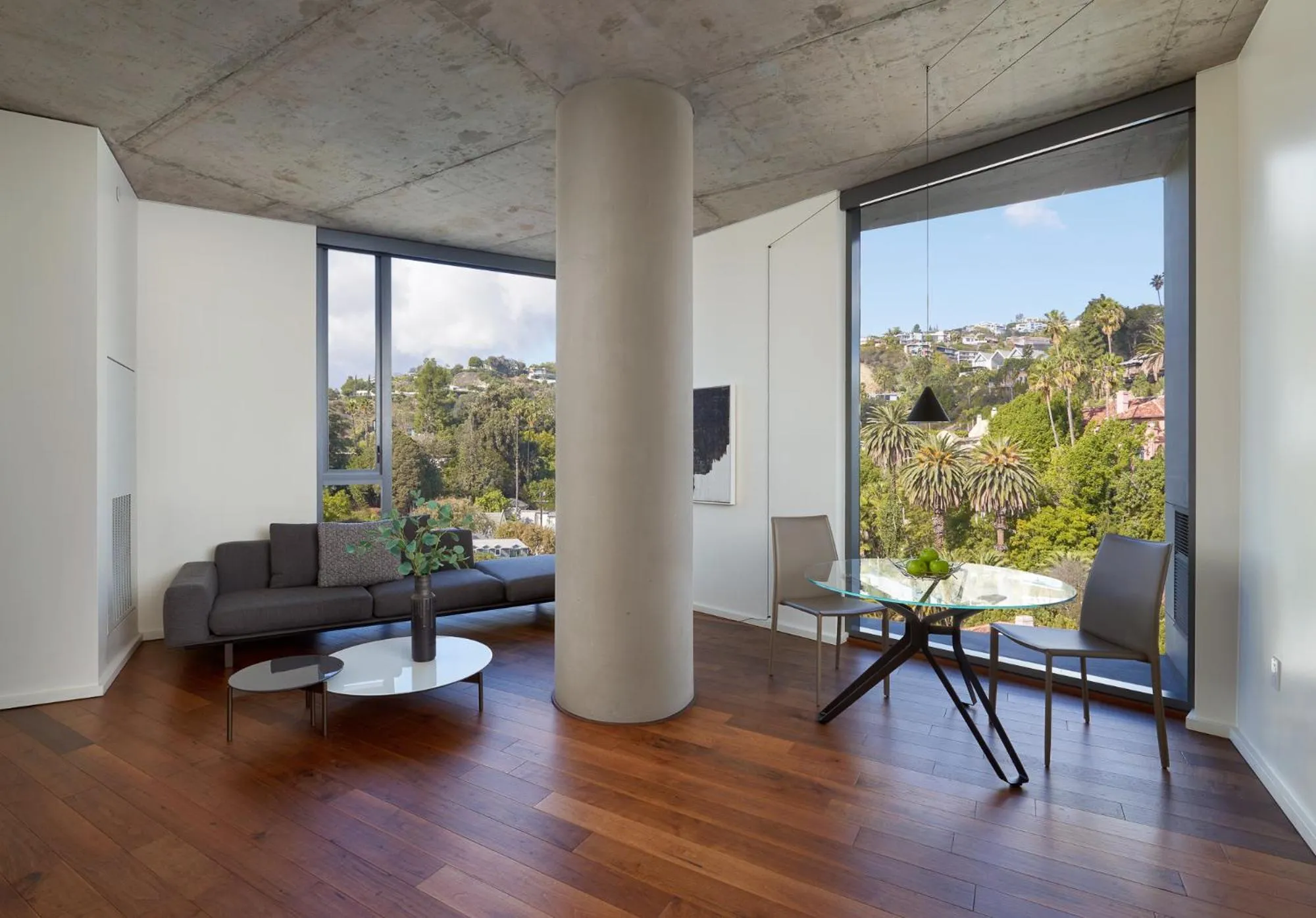 Living room in AKA West Hollywood
