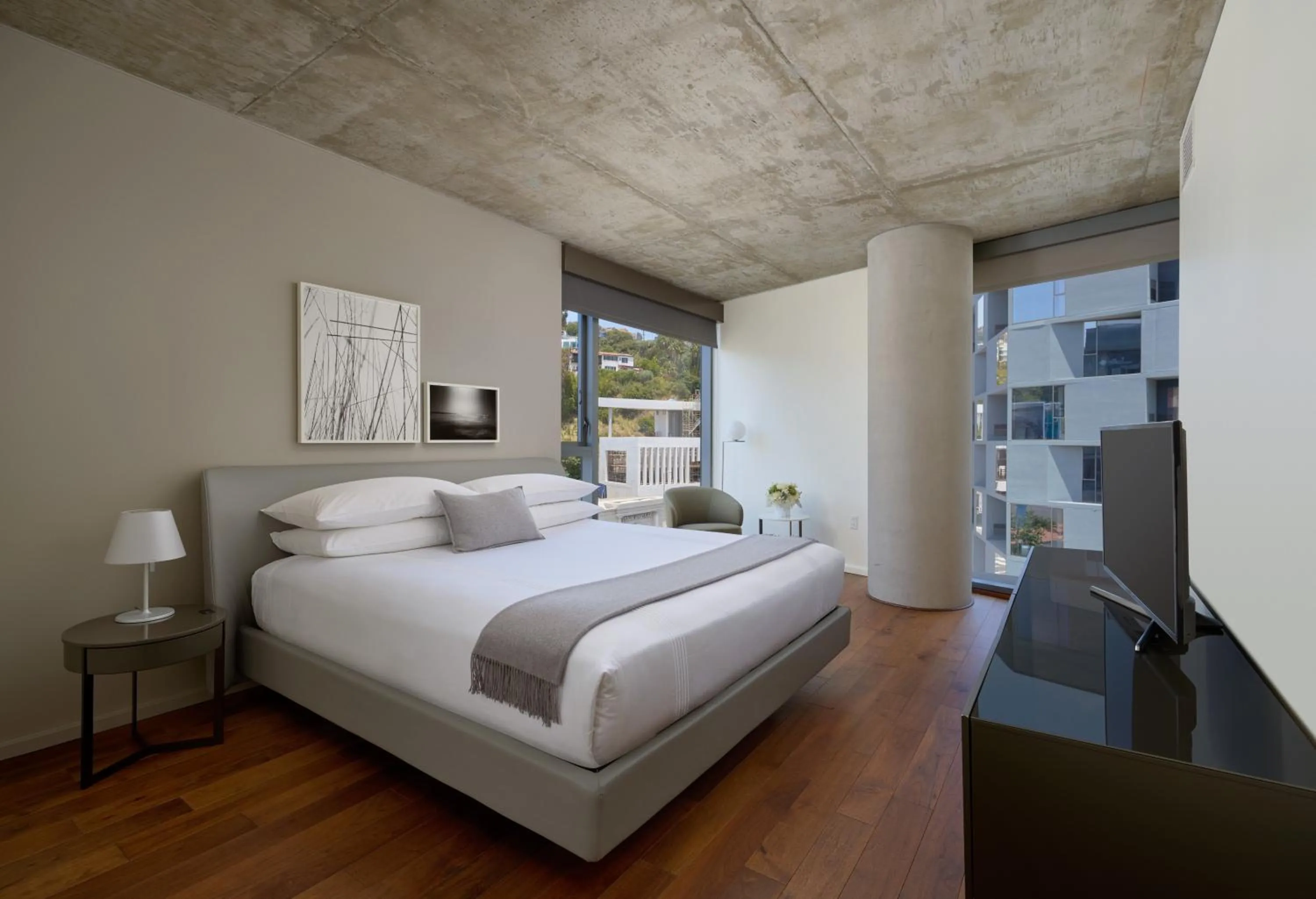 Bed in AKA West Hollywood