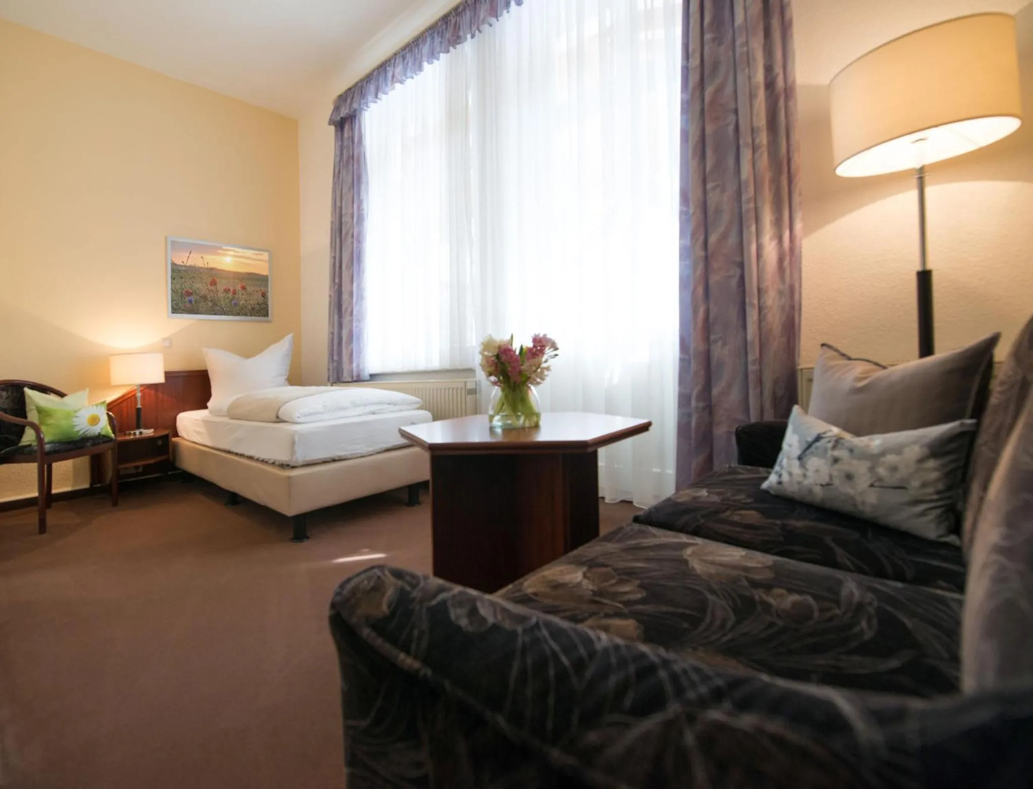 Single Room with Balcony - single occupancy in Villa Neptun